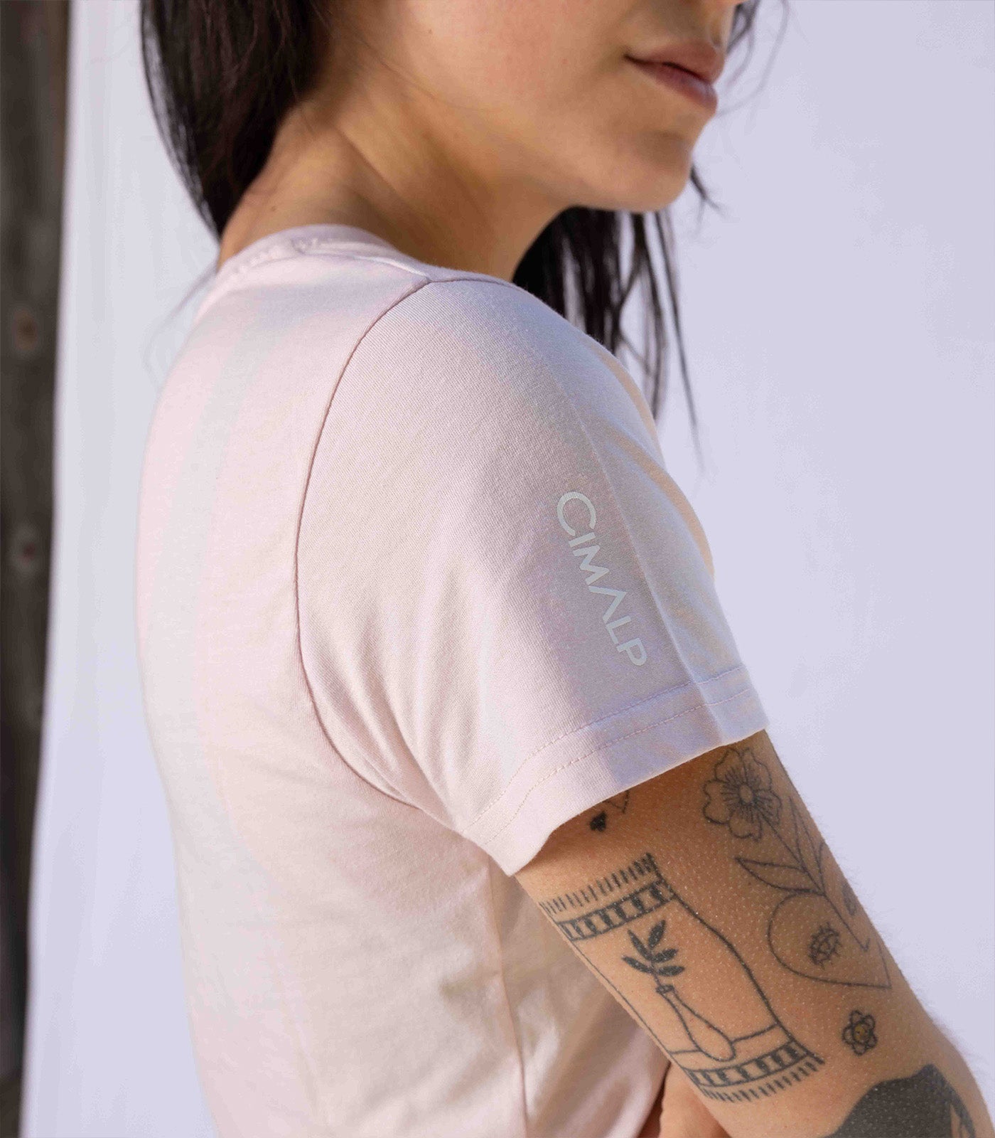 cimalp-almet-f-alpine-refuge-t-shirt-randonn-e-femme-rose image 6