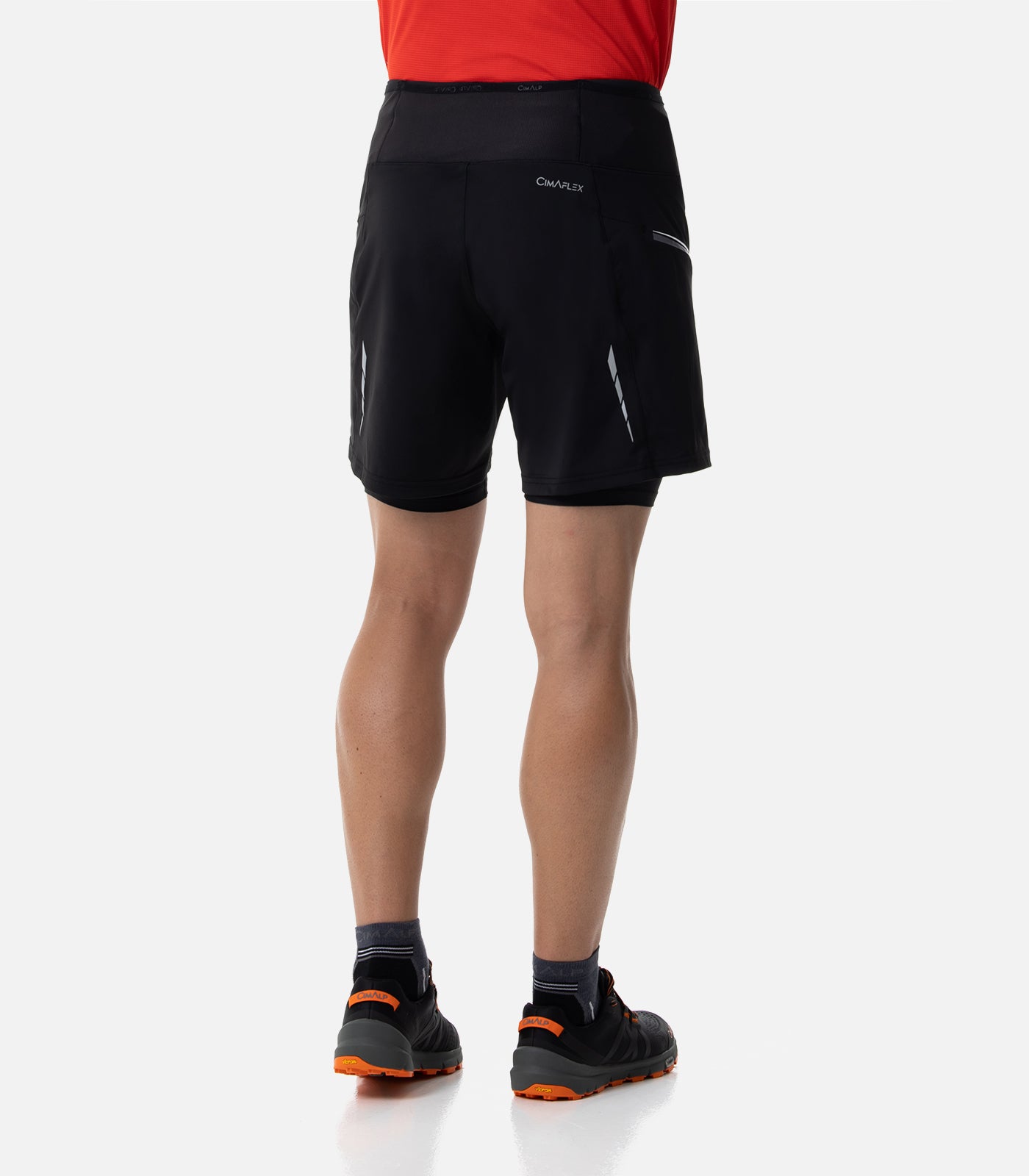 cimalp-aoste-2-h-short-trail-noir-stretch-homme image 4