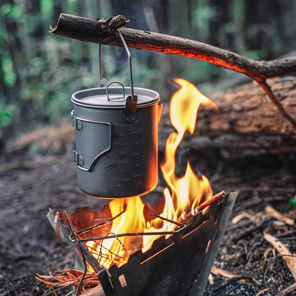 firemaple-alti-900ml-popote-titane-avec-couvercle image 5
