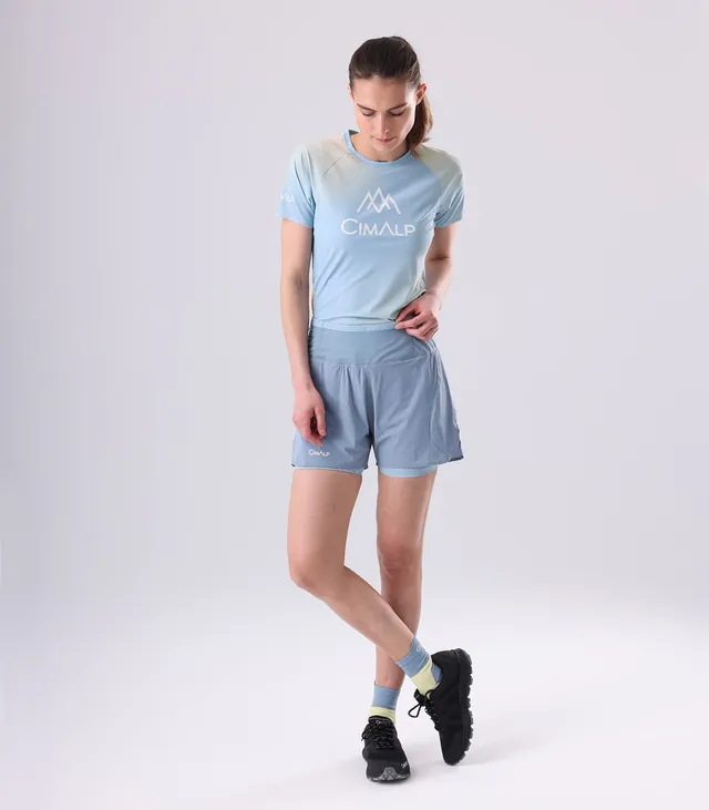 cimalp-restonica-2-f-team-short-trail-femme-bleu-gris image 1