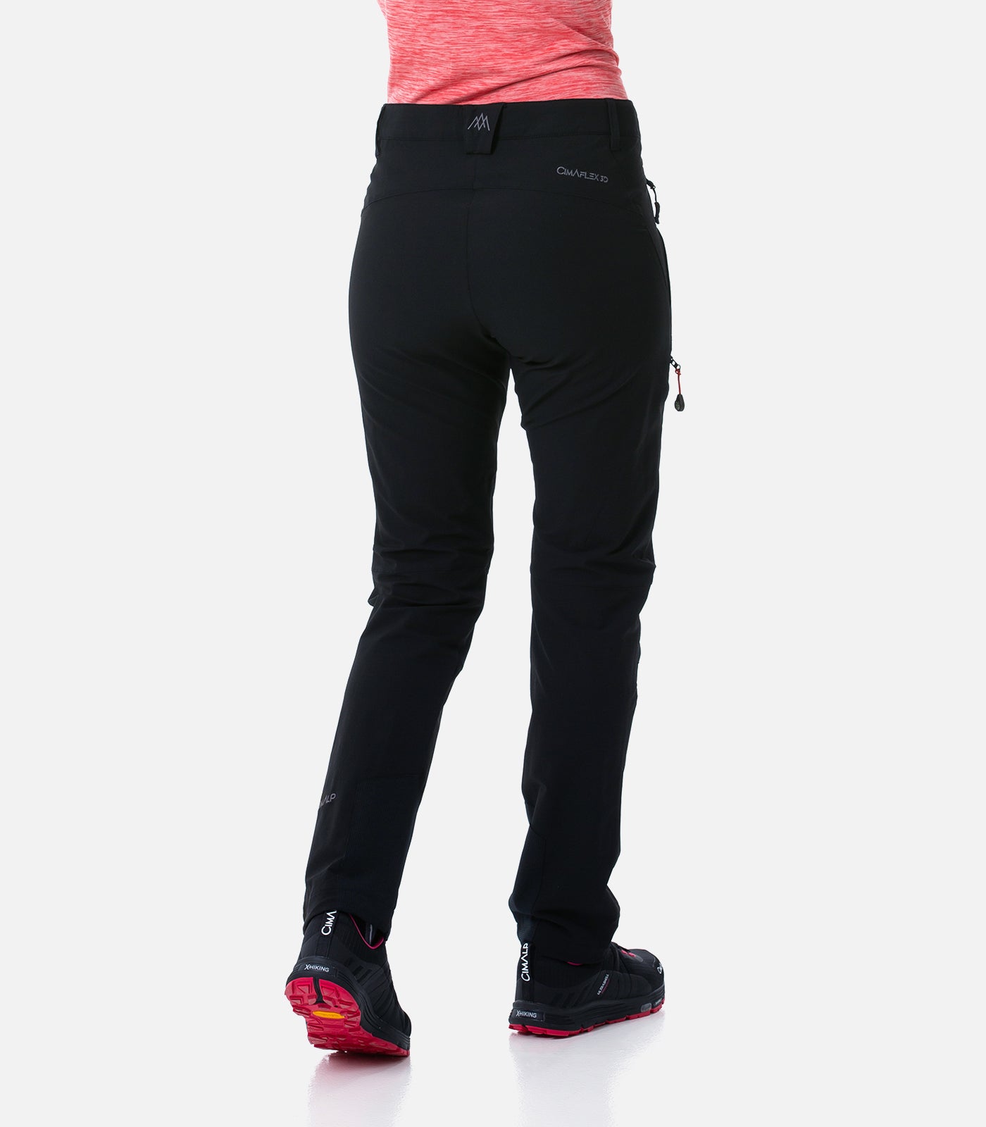 cimalp-explore-court-4-f-pantalon-rando-femme-gris-stretch image 4