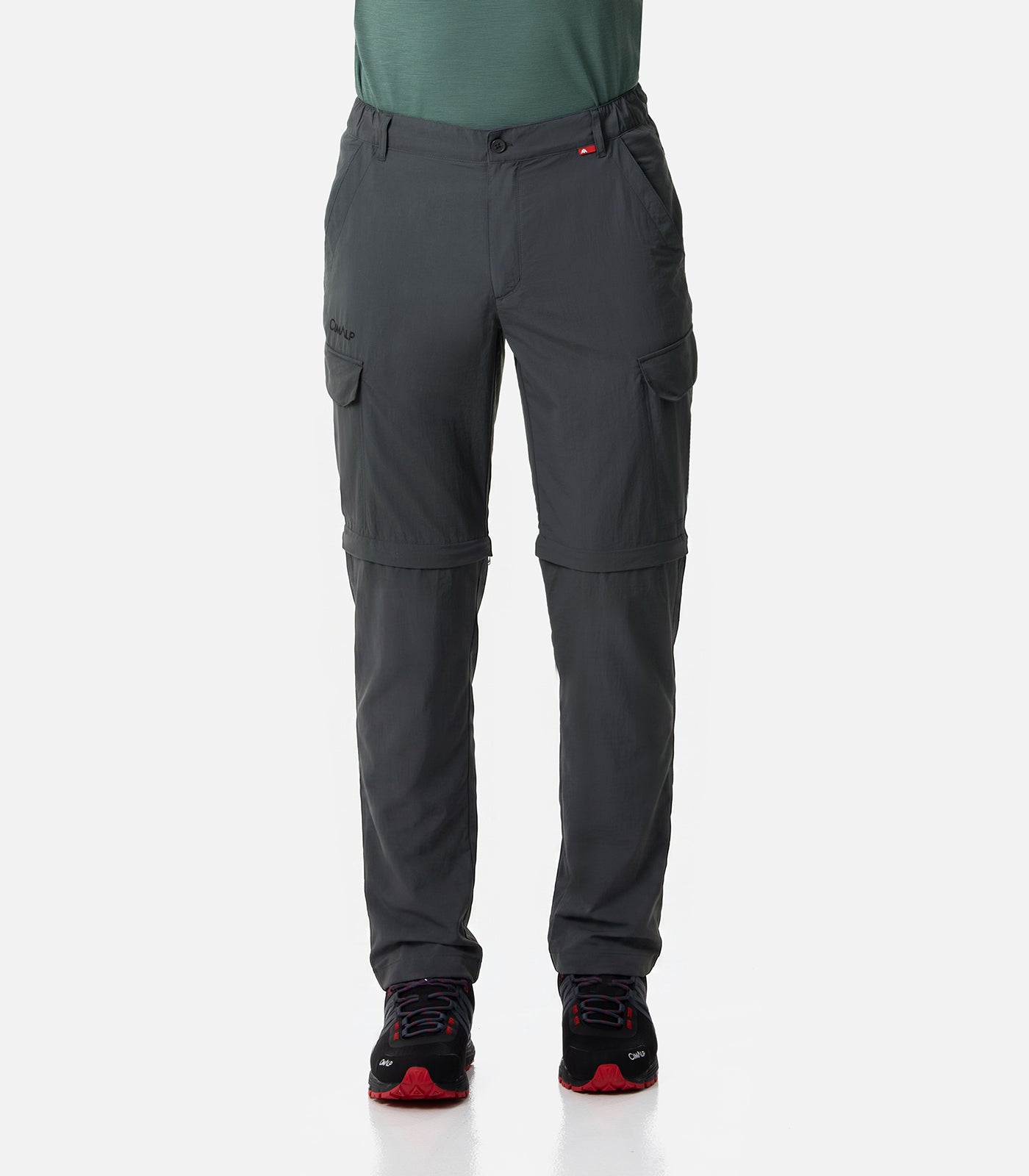 cimalp-katmandou-3-h-pantalon-convertible-homme-anthracite-8-poches image 1