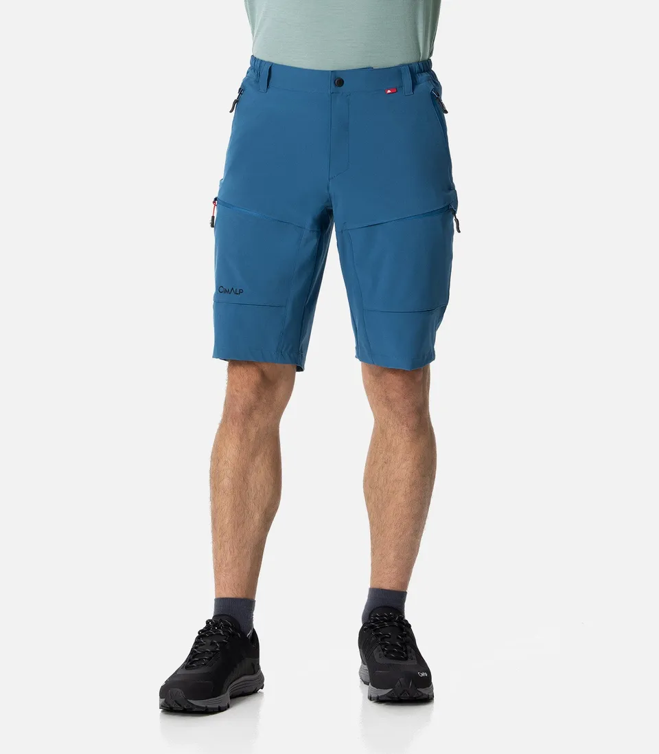 cimalp-galibier-long-3-h-short-randonn-e-homme-beige-stretch image 1