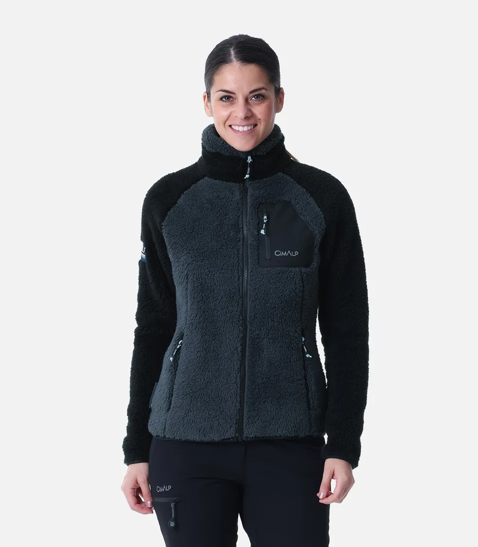 cimalp-bivouac-2-f-veste-polaire-femme-recycl-e-coupe-vent image 1