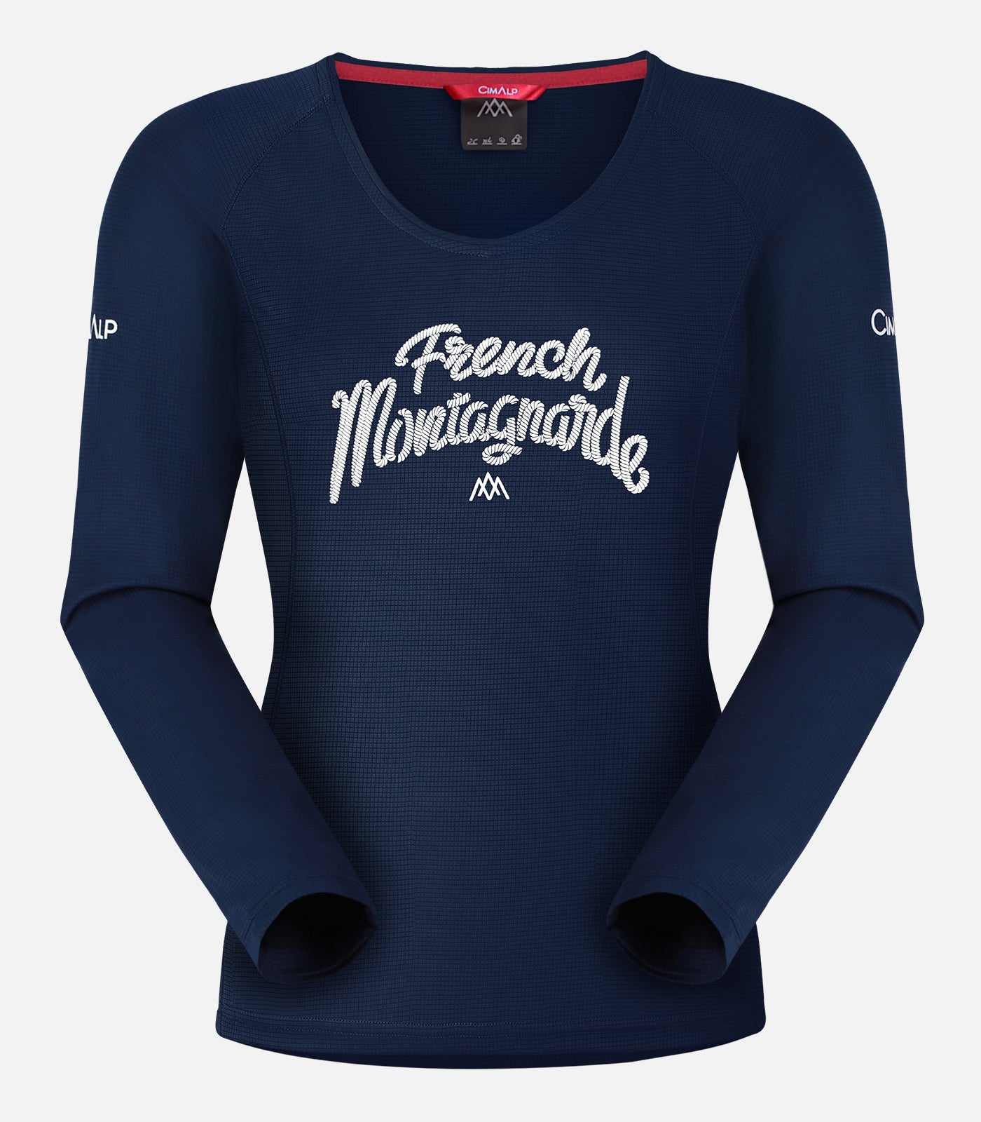 cimalp-la-fran-aise-ls-t-shirt-trail-femme-parme-manches-longues image 2
