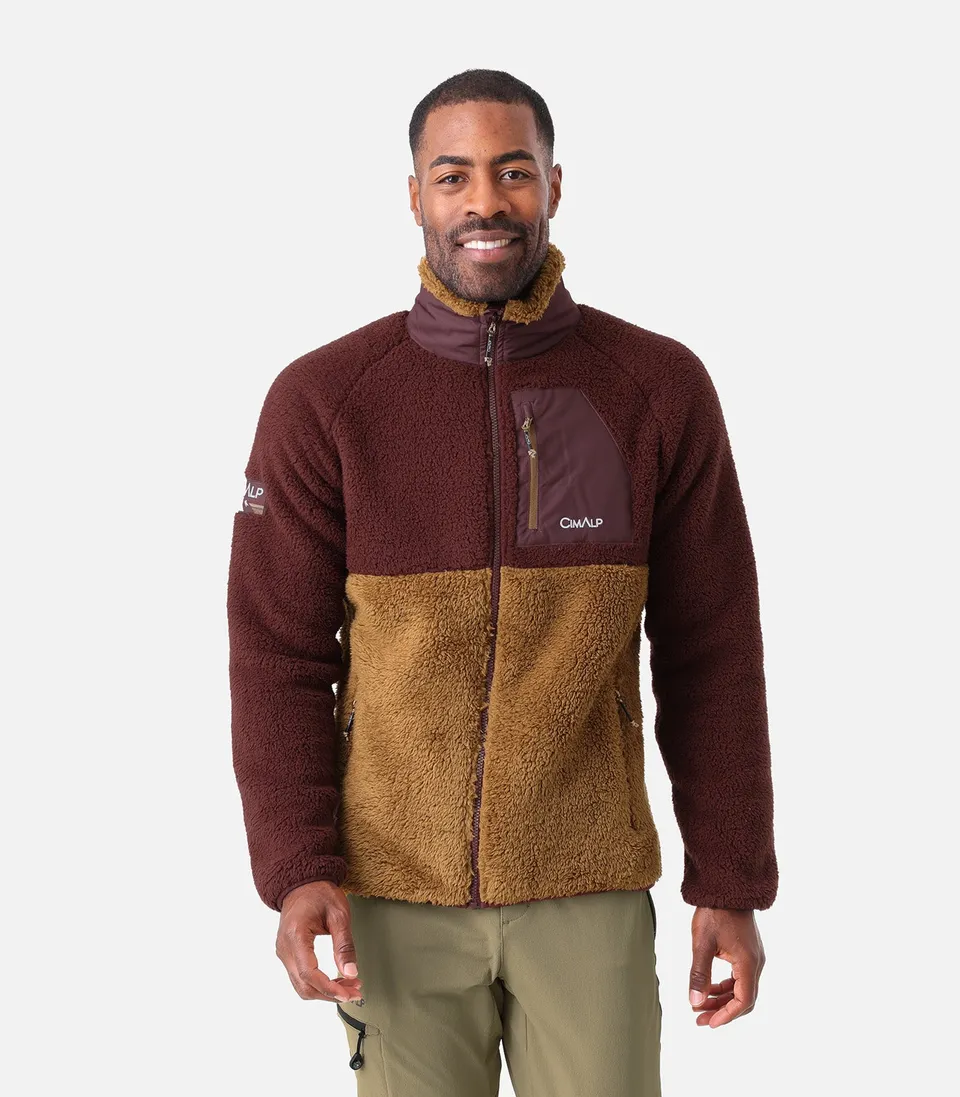 cimalp-refuge-2h-veste-polaire-homme-sapin-chaude image 1