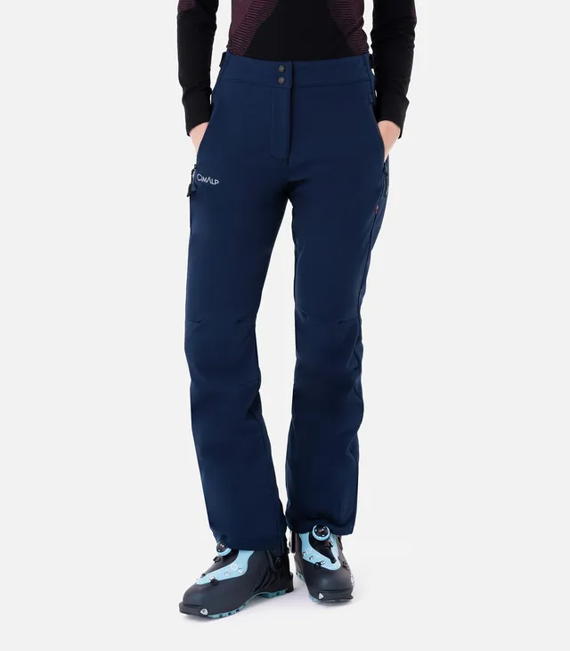 cimalp-snow-pant-court-5-f-pantalon-de-ski-femme-noir-court image 1
