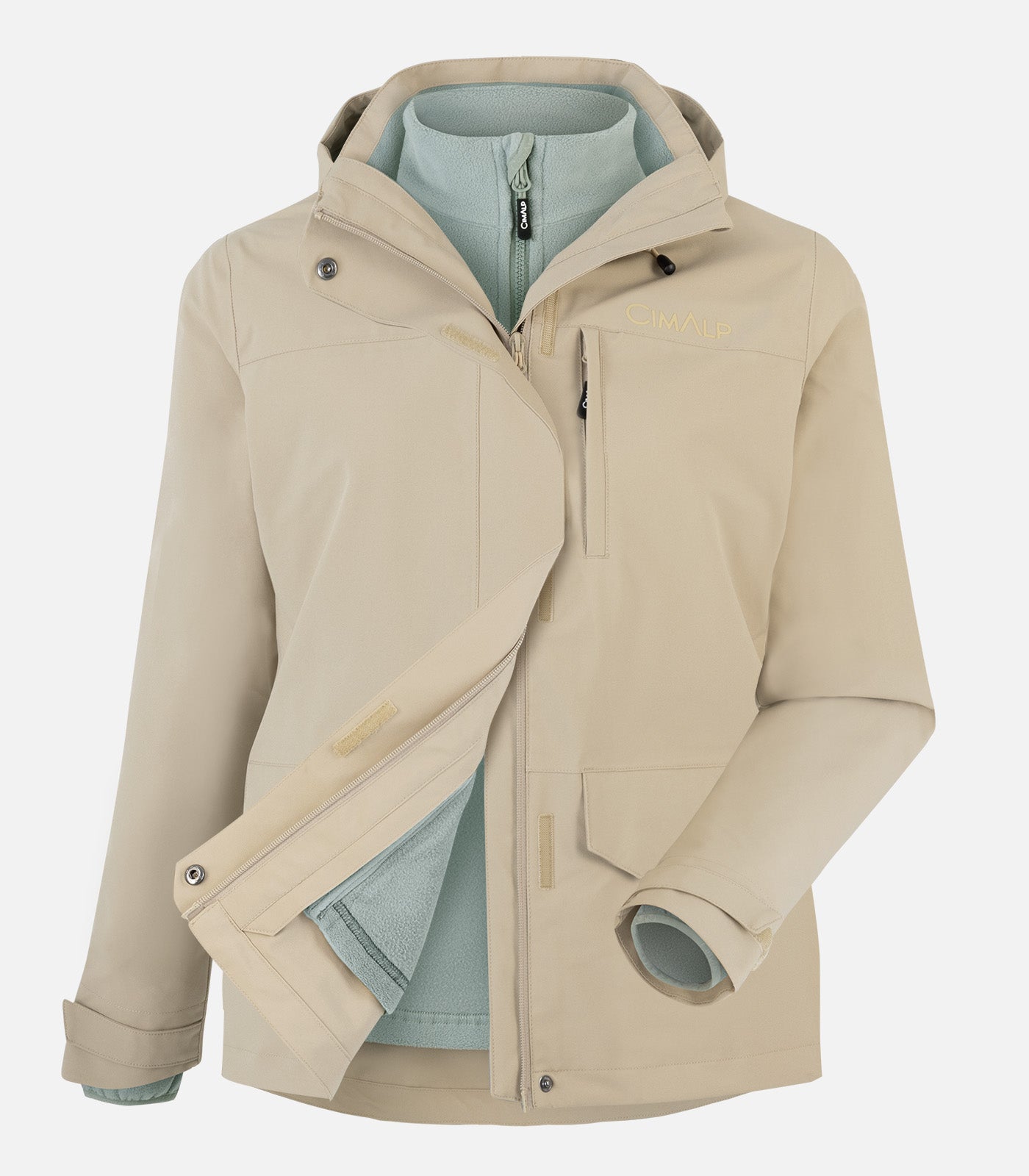 cimalp-scia-f-veste-imperm-able-femme-beige-chaude image 2
