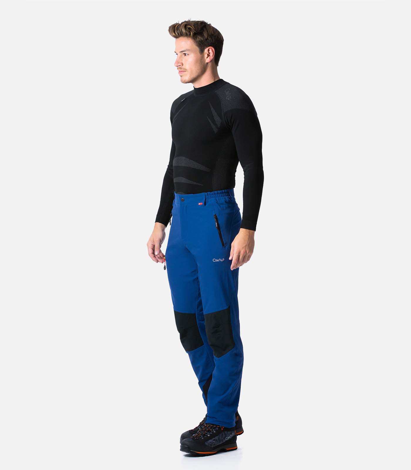 cimalp-explore-4-h-pantalon-randonn-e-homme-kaki-stretch image 2