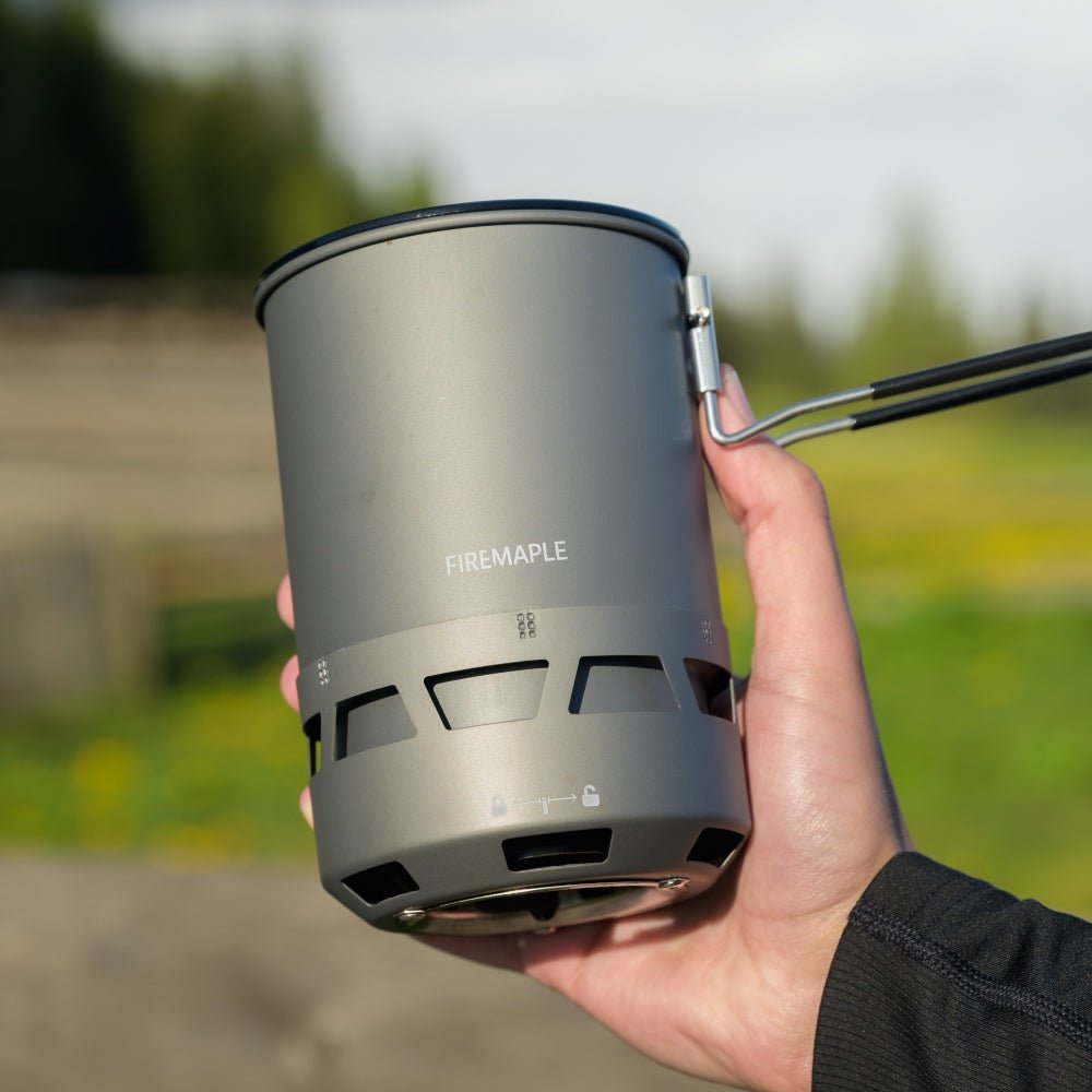 firemaple-petrel-quickboil-pro-600ml-rechaud-titane-2-5kw image 4