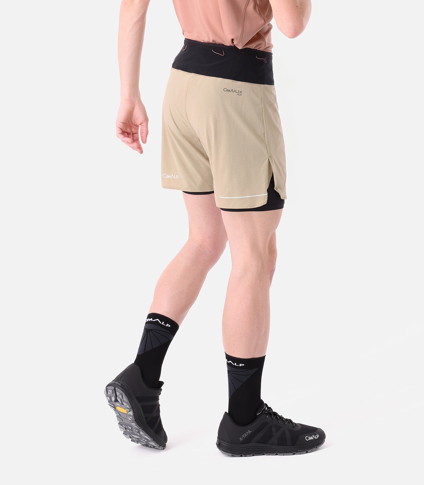 cimalp-lavaredo-2-h-short-trail-homme-2-en-1-noir image 6