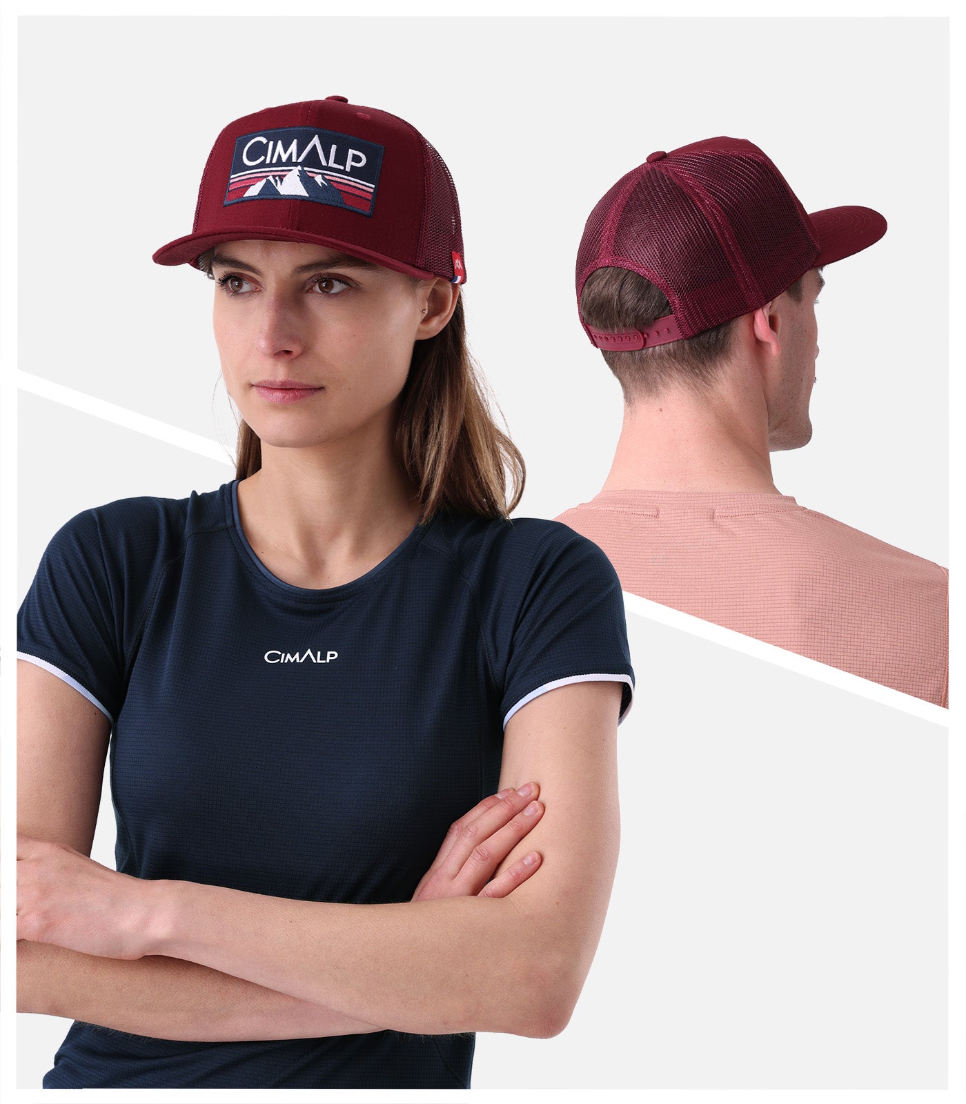 cimalp-trucker-cap-2-casquette-rando-mixte-marron-r-glable image 5