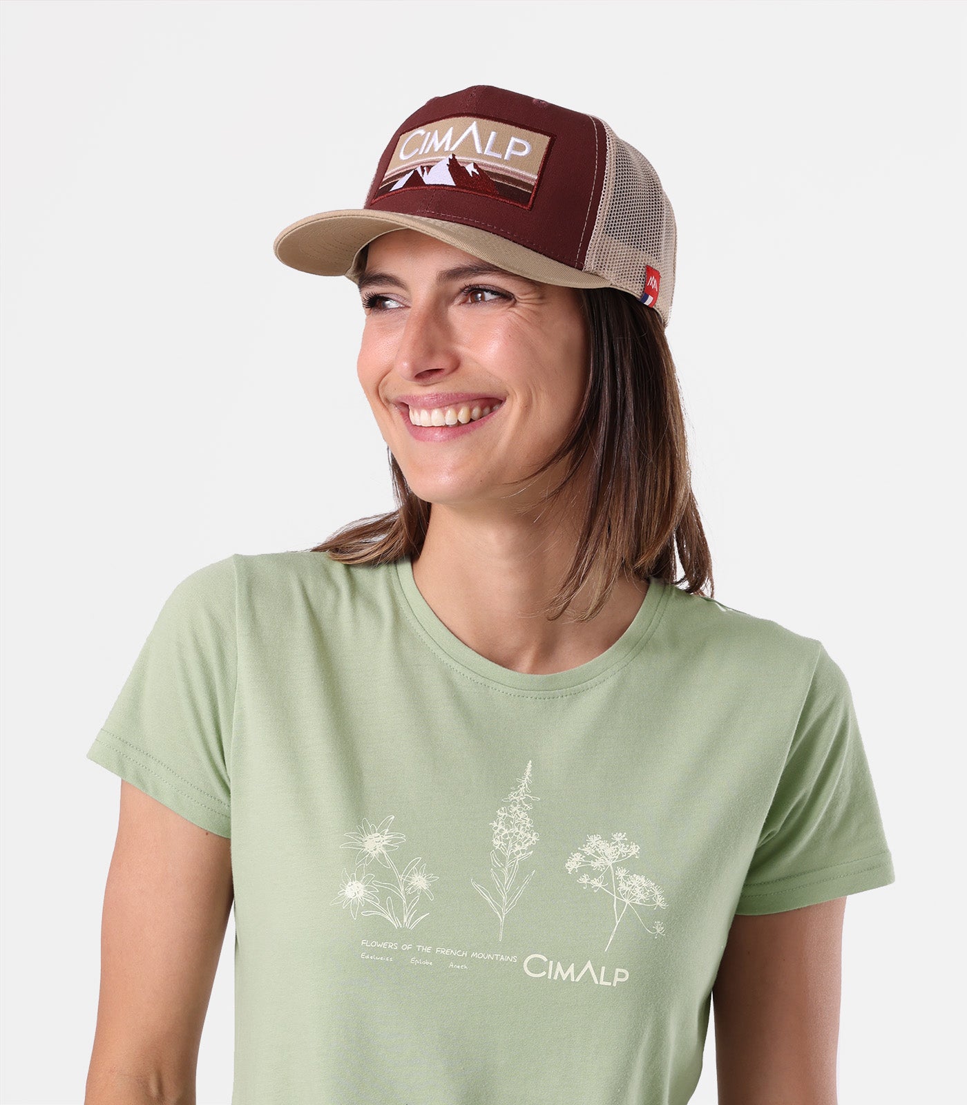 cimalp-herbier-f-t-shirt-randonn-e-kaki-anti-odeur-upf30 image 5