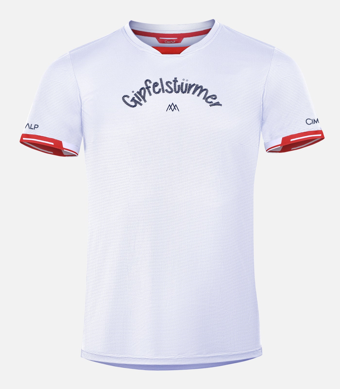 cimalp-german-montagnard-h-t-shirt-trail-homme-blanc-100g image 2