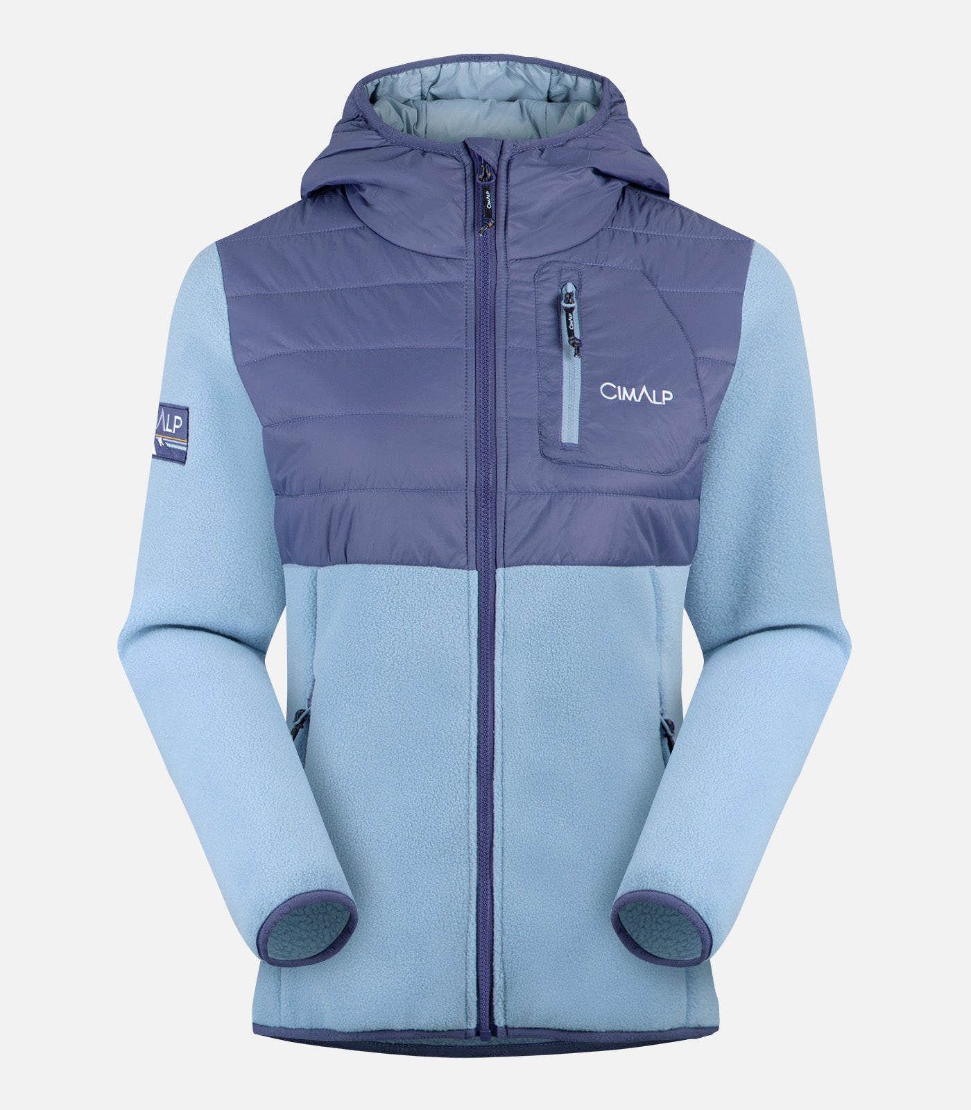 cimalp-charvet-f-veste-polaire-femme-ciel-laine-m-rinos image 2