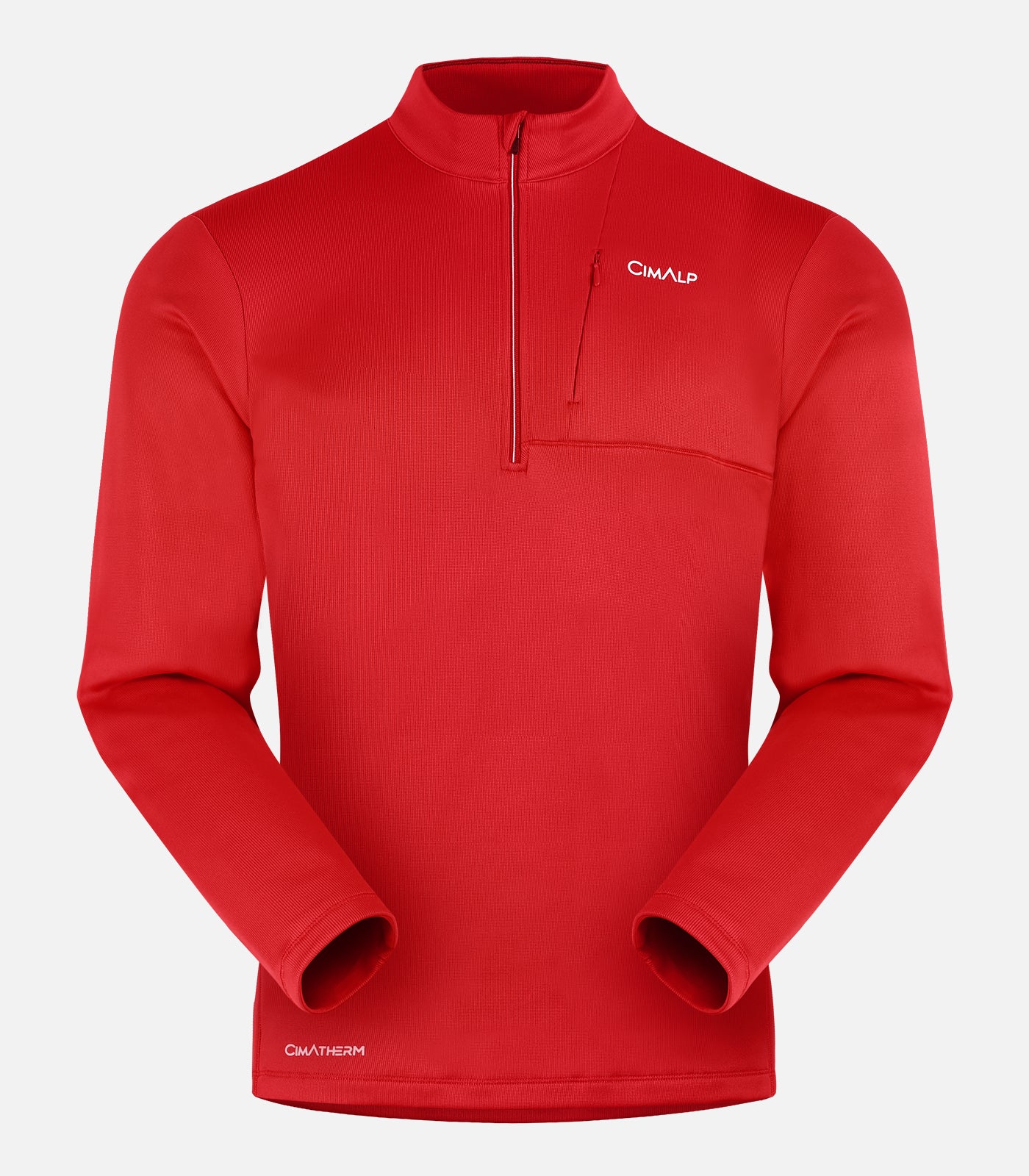 cimalp-verdon-h-veste-polaire-rouge-stretch-l-g-re image 2