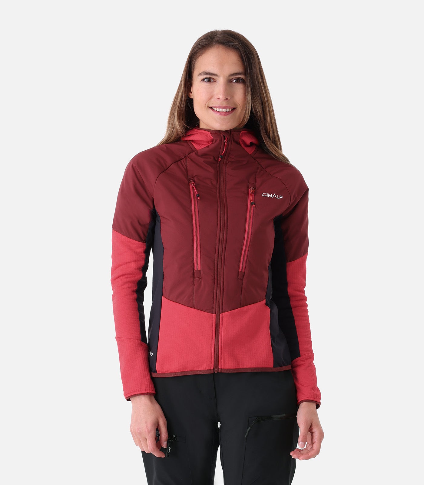 cimalp-bernina-2-f-polaire-primaloft-rouge-femme image 5
