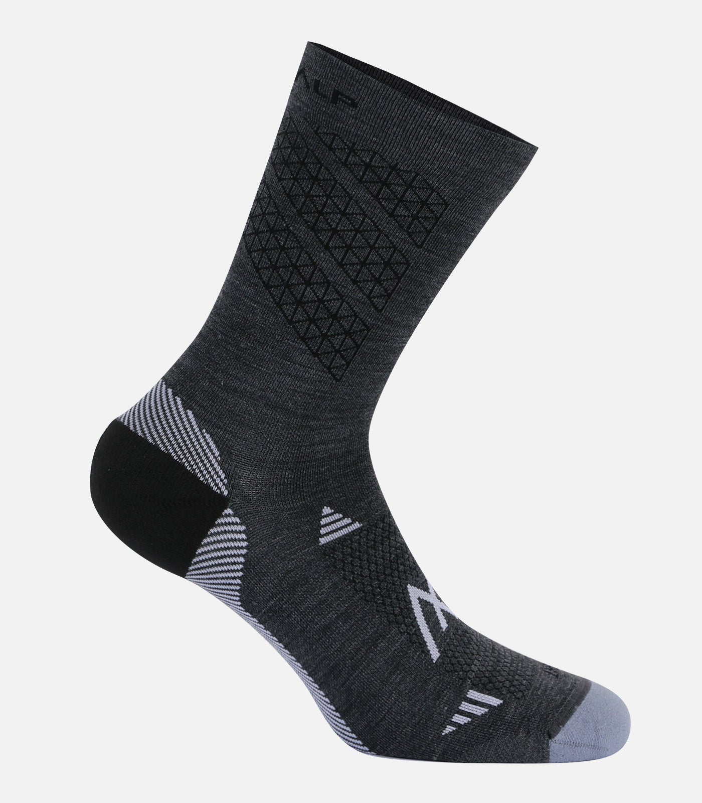 cimalp-run-high-chaussettes-randonn-e-anthracite-m-rinos image 2