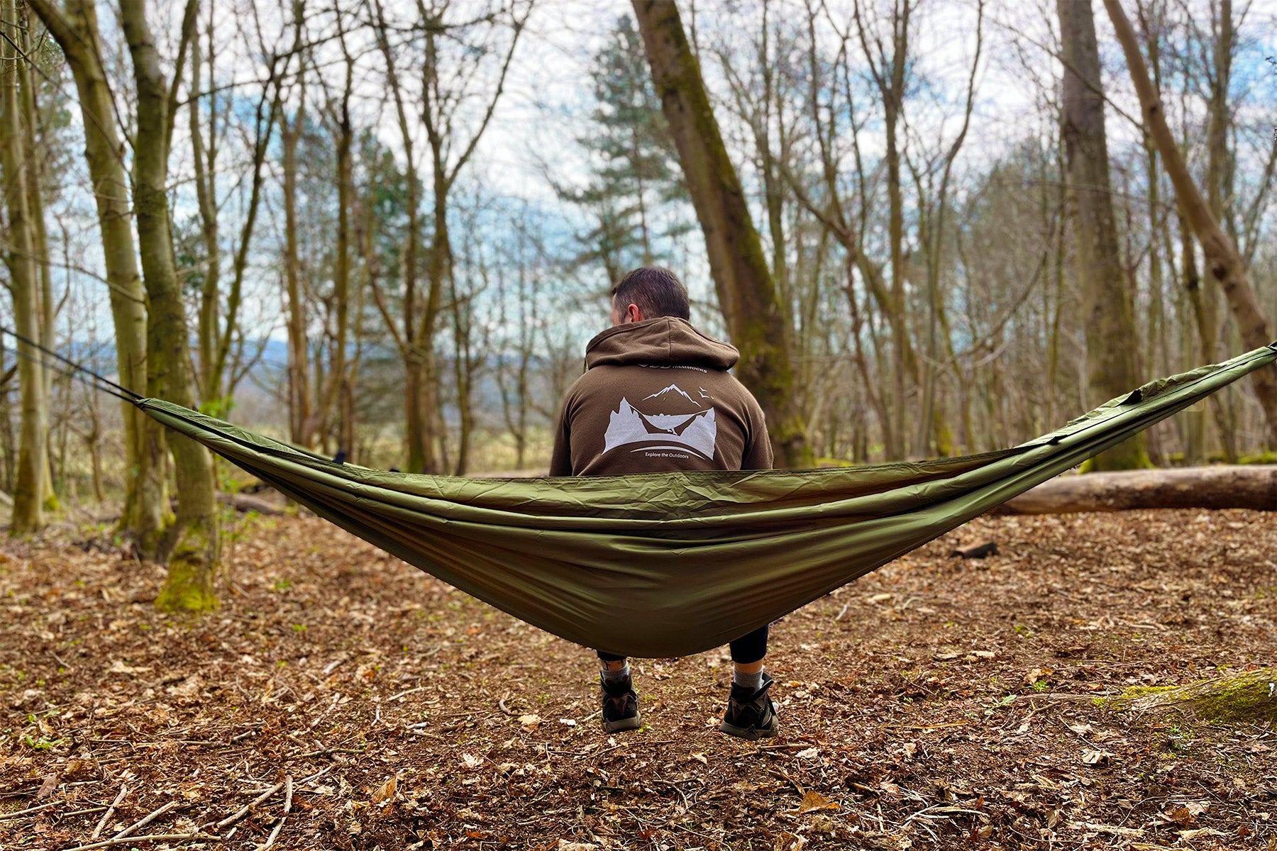 dd-recycled-camping-hamac-olive-double-couche-recycl image 7