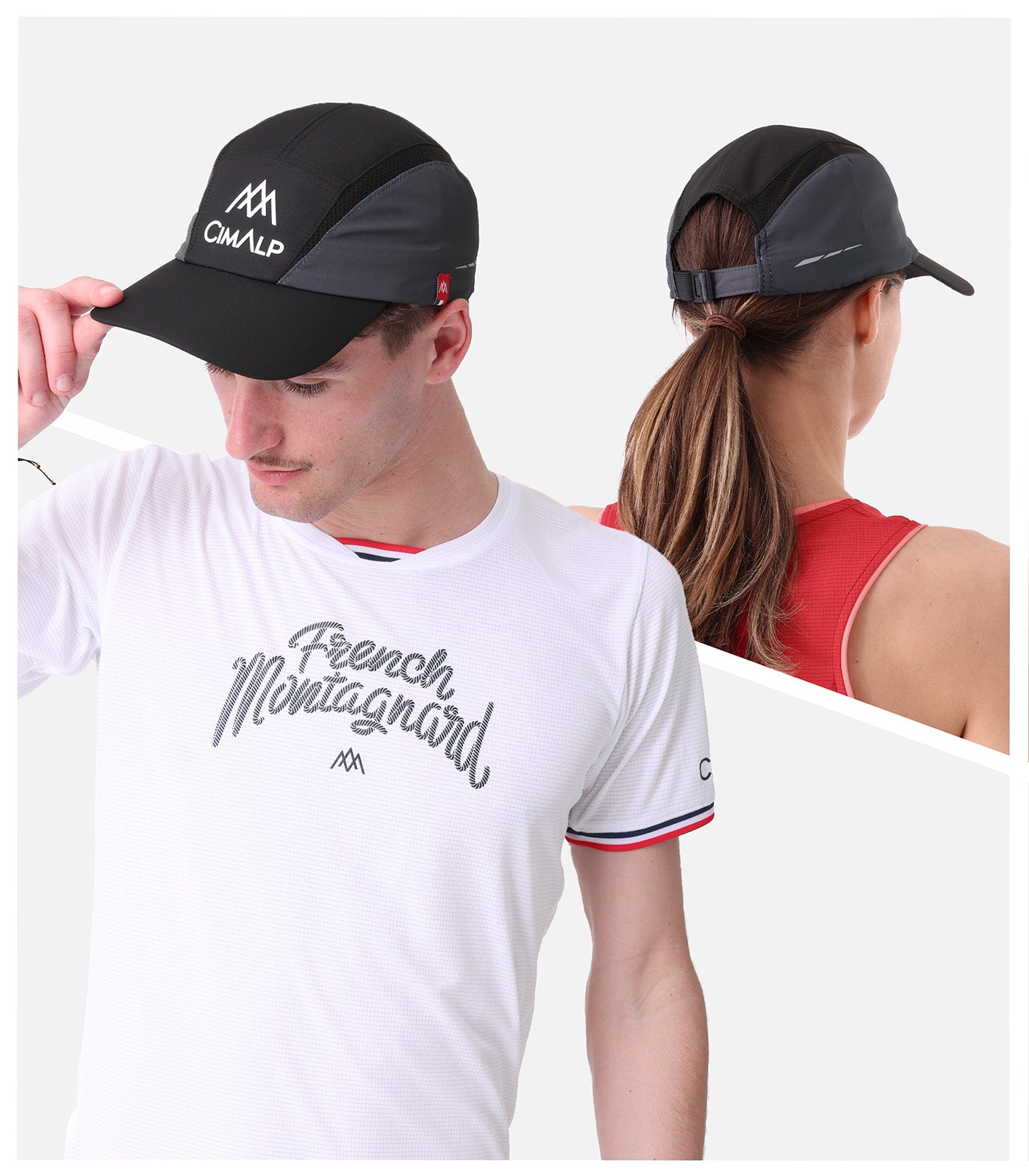 cimalp-trail-cap-2-casquette-trail-noir-upf-40-l-g-re image 2