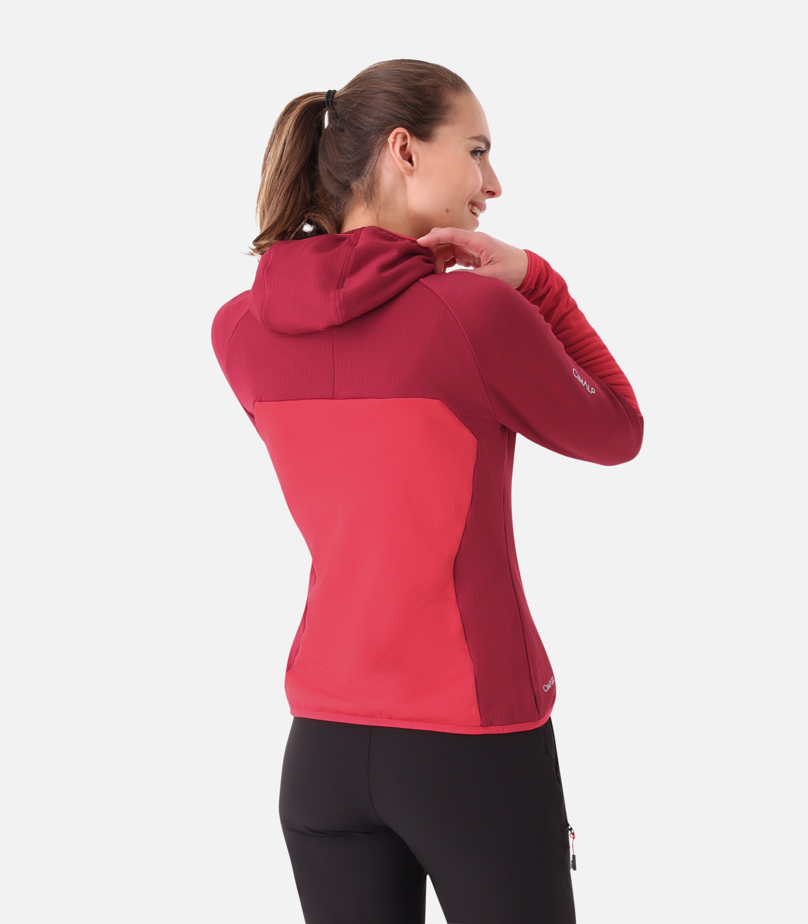 cimalp-torre-2-f-polaire-seconde-couche-kaki-femme image 3