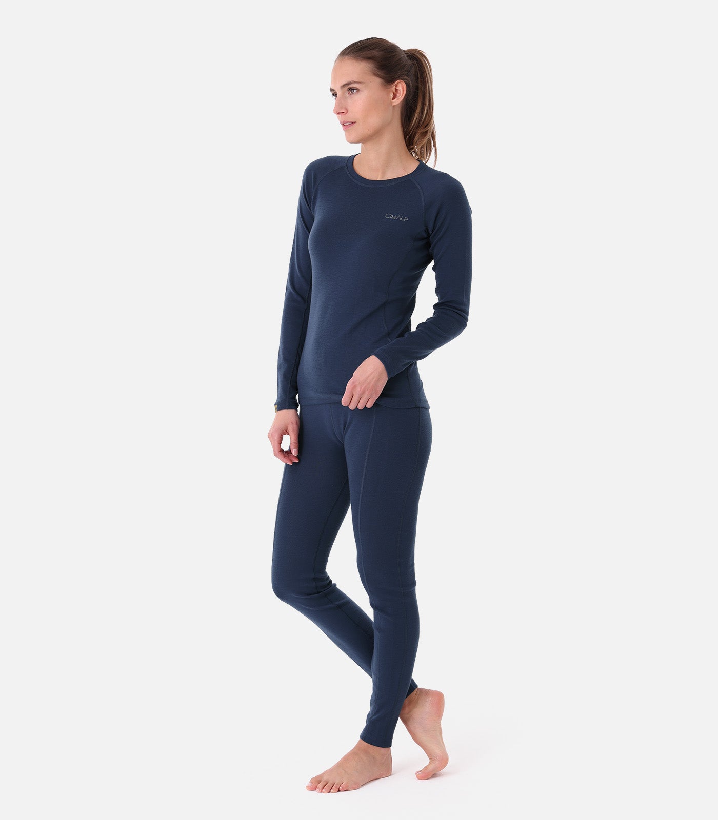 cimalp-wool-pant-240-f-collant-thermique-noir-m-rinos image 3