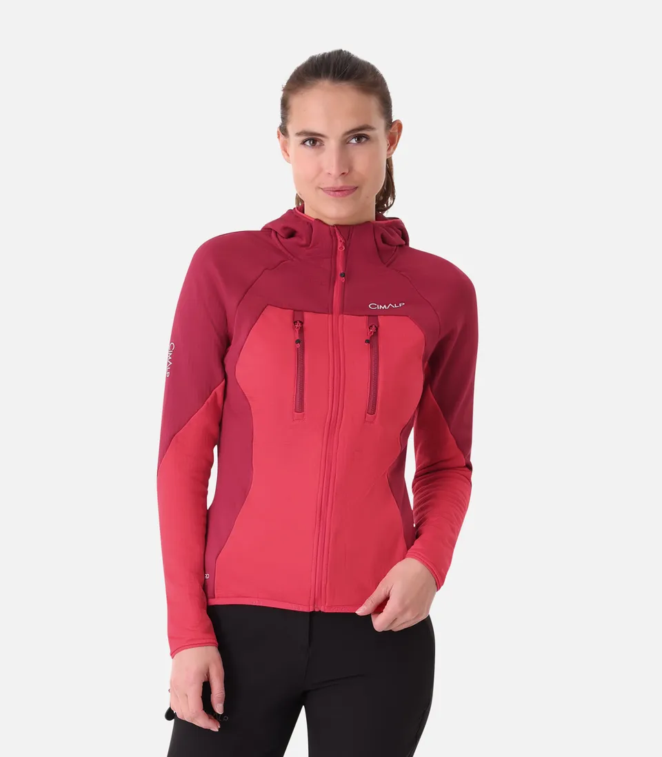 cimalp-torre-2-f-polaire-seconde-couche-kaki-femme image 1