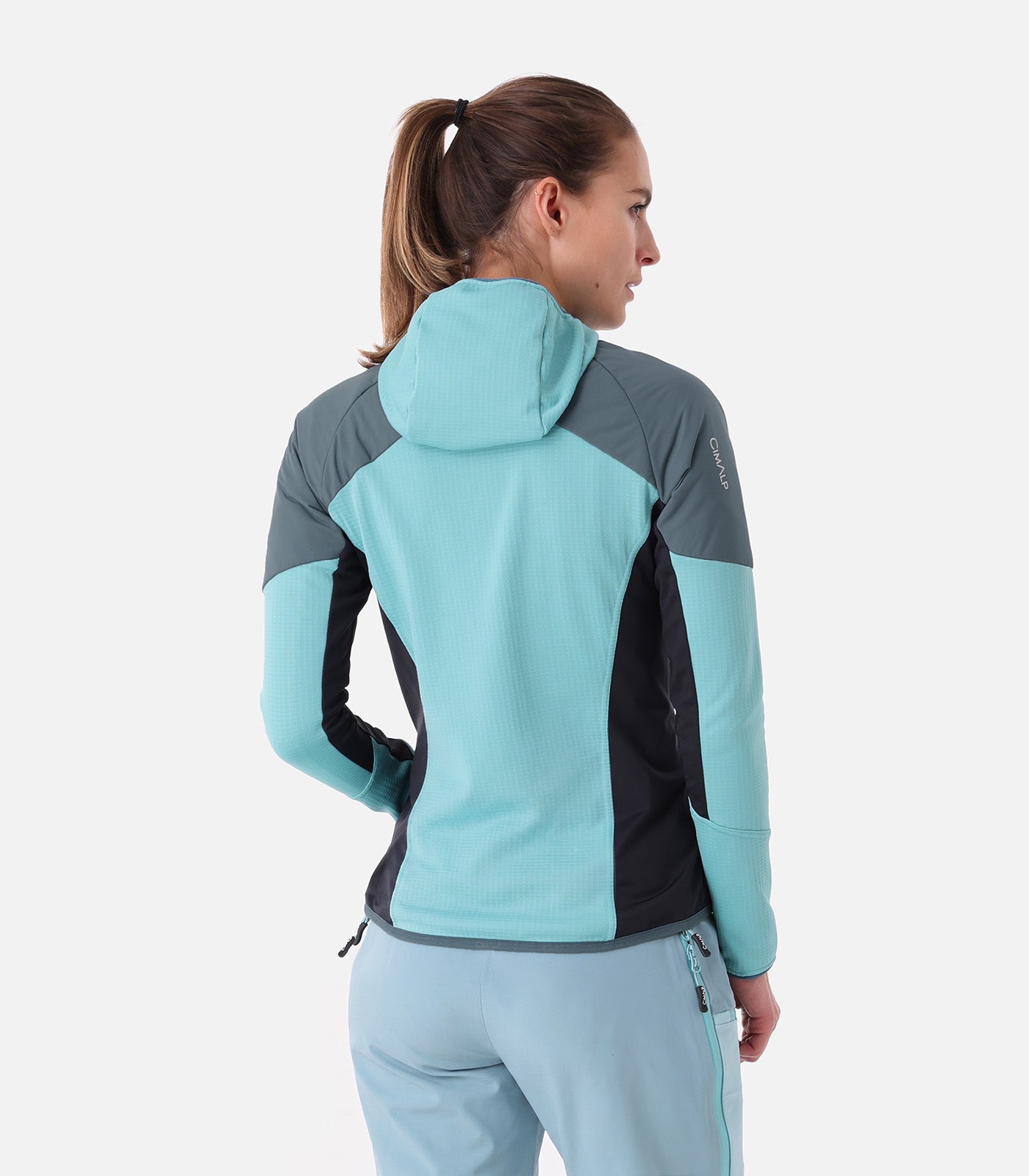 cimalp-bernina-2-f-polaire-primaloft-rouge-femme image 4