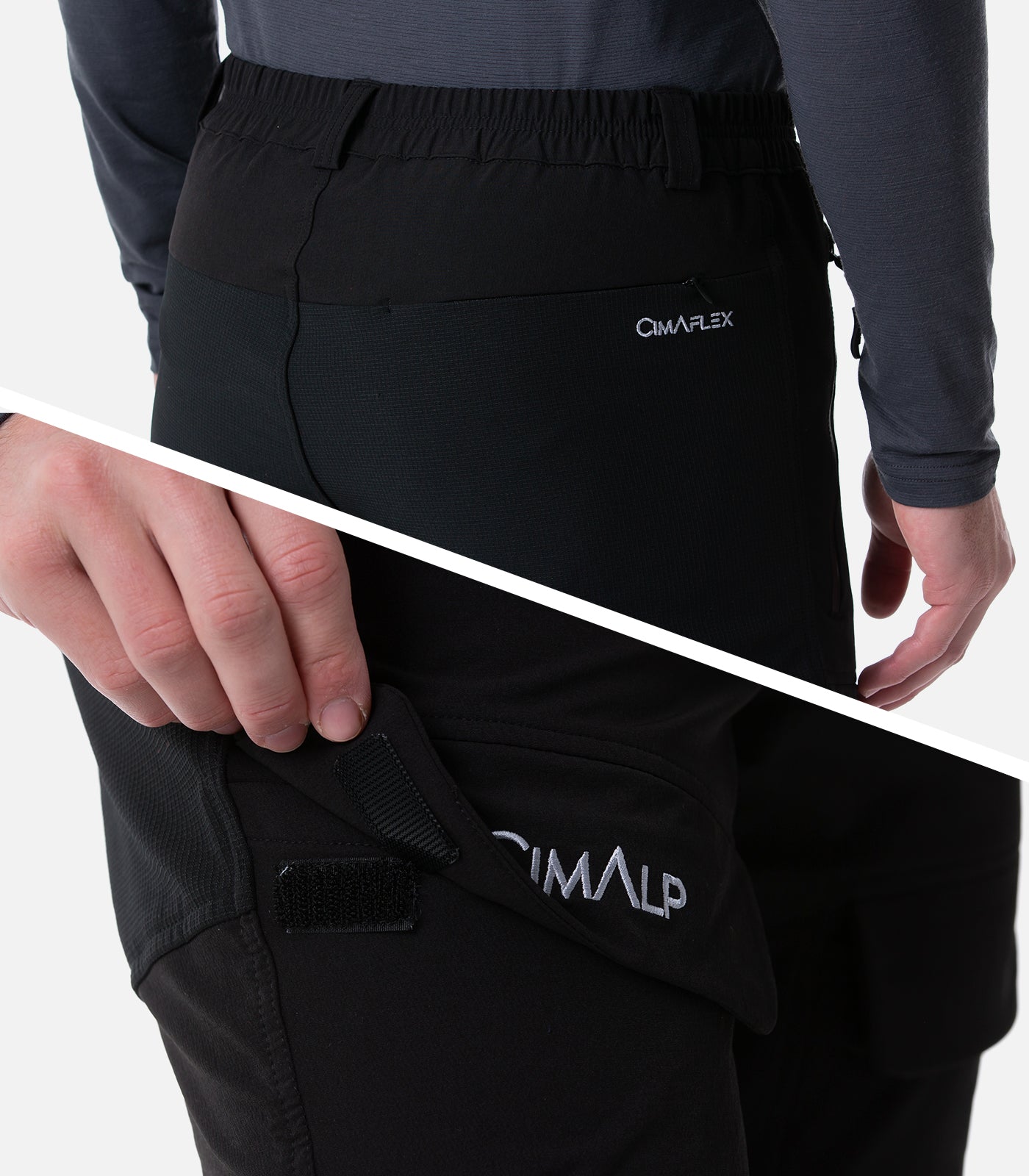 cimalp-laos-6-h-pantalon-randonn-e-homme-noir-stretch image 6