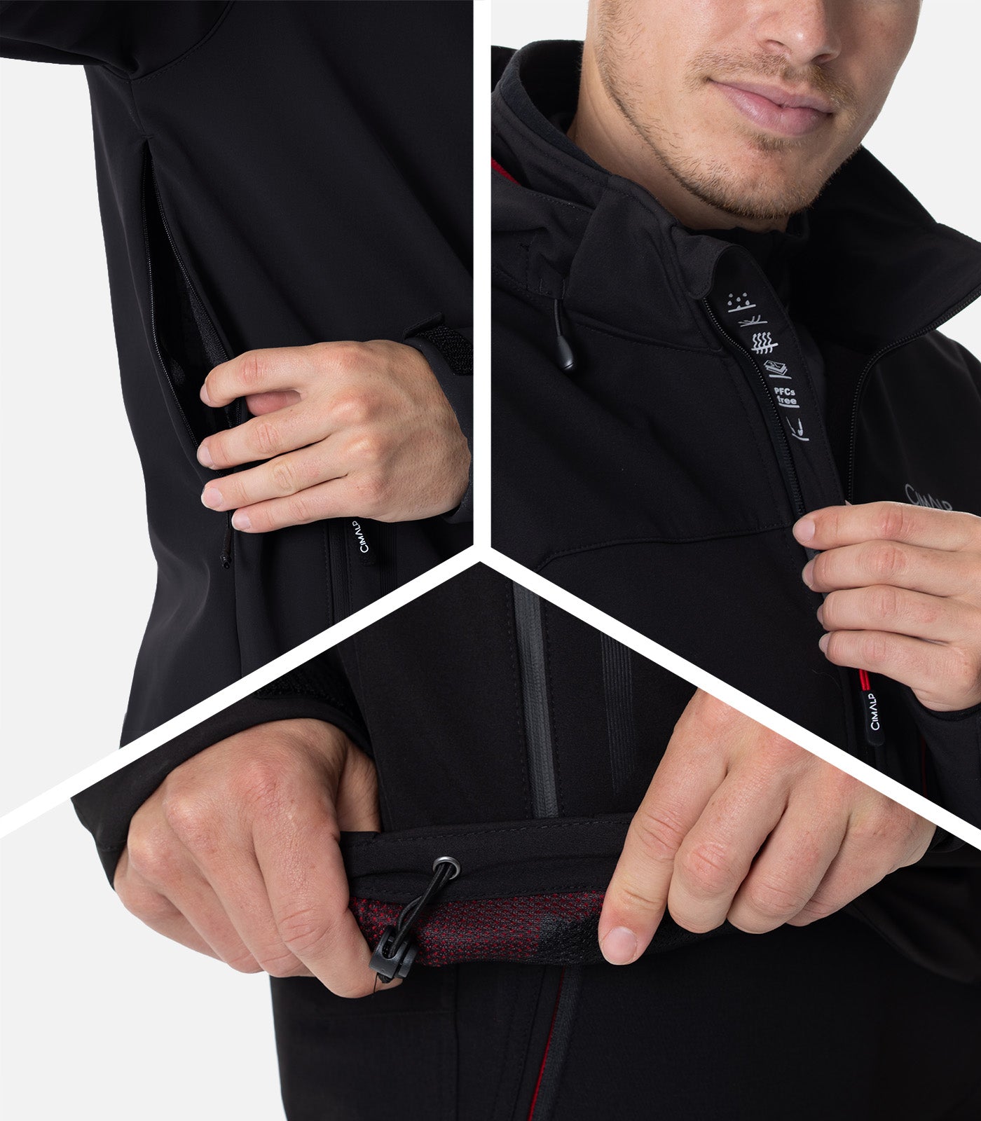 cimalp-dynamic-6-h-veste-softshell-homme-stretch-noir image 5