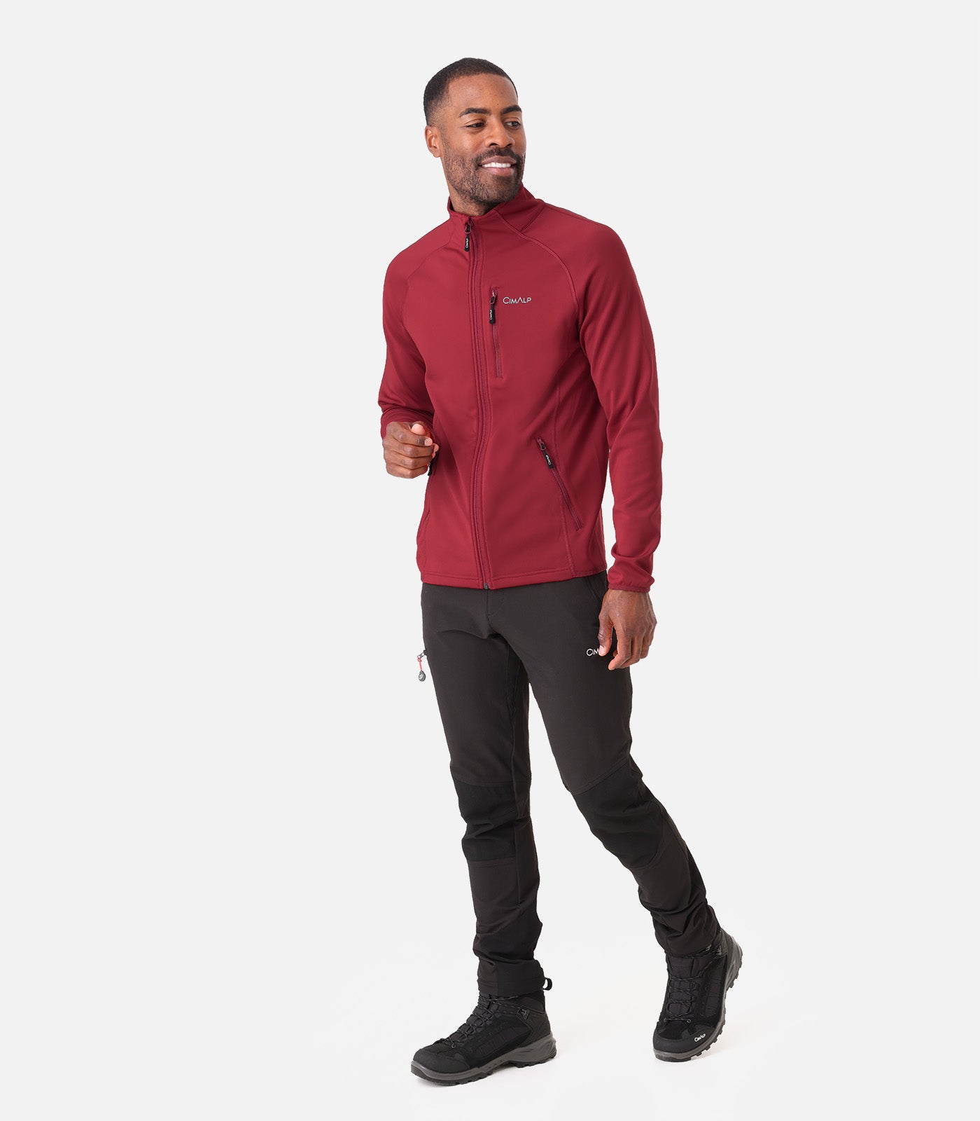 cimalp-warmit-6-h-polaire-homme-coupe-vent-sapin image 7