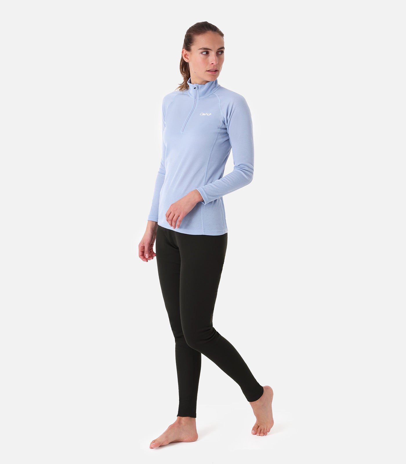 cimalp-warm-zip-5-f-haut-thermique-noir-demi-zip image 3