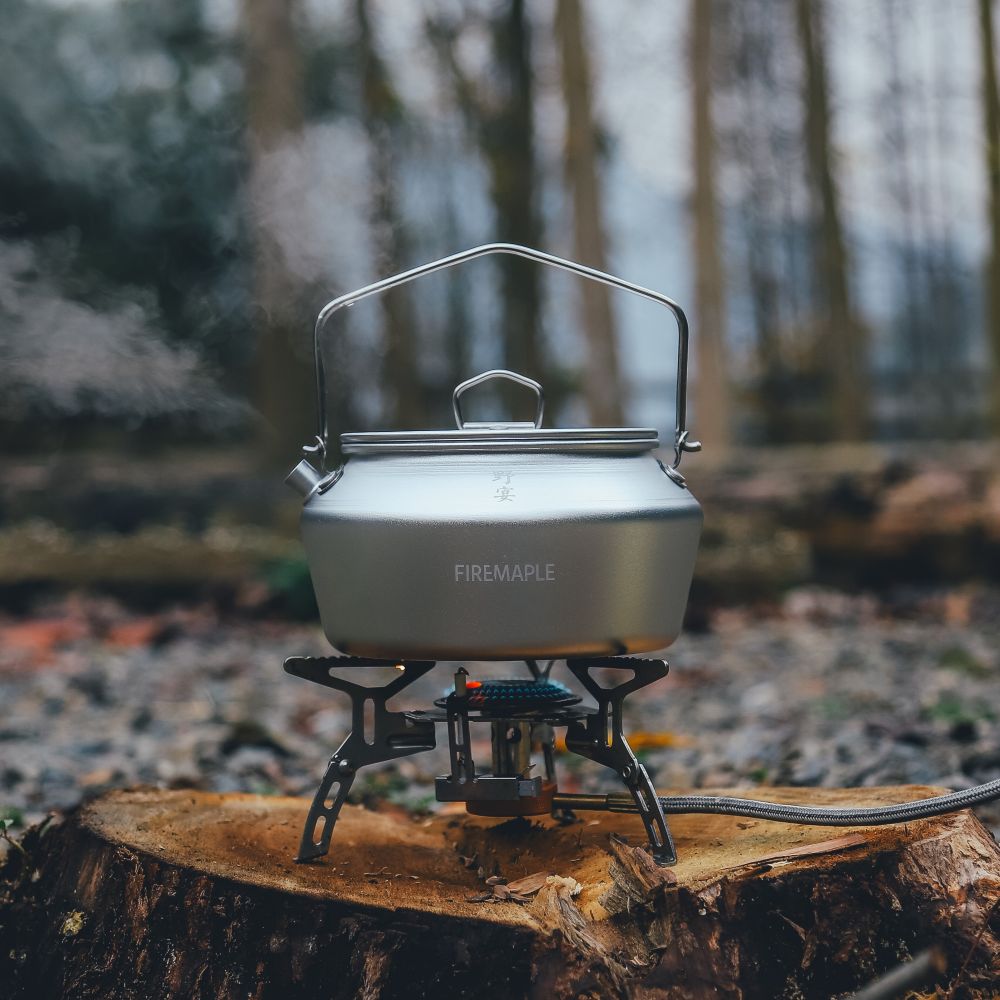 firemaple-frost-bouilloire-camping-alu-0-8-l-anse-pliable image 2