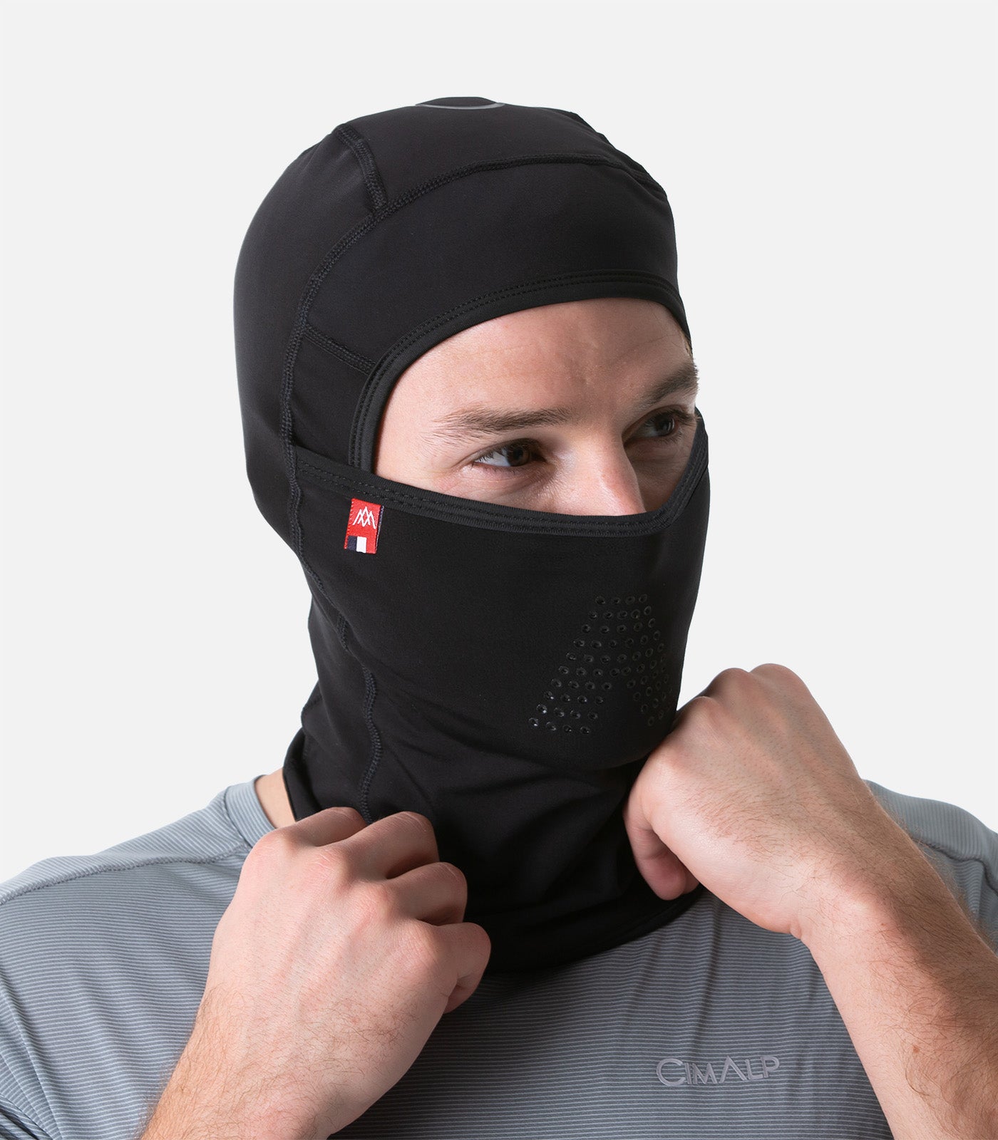 cimalp-face-mask-cagoule-ski-mixte-noire-thermique image 3