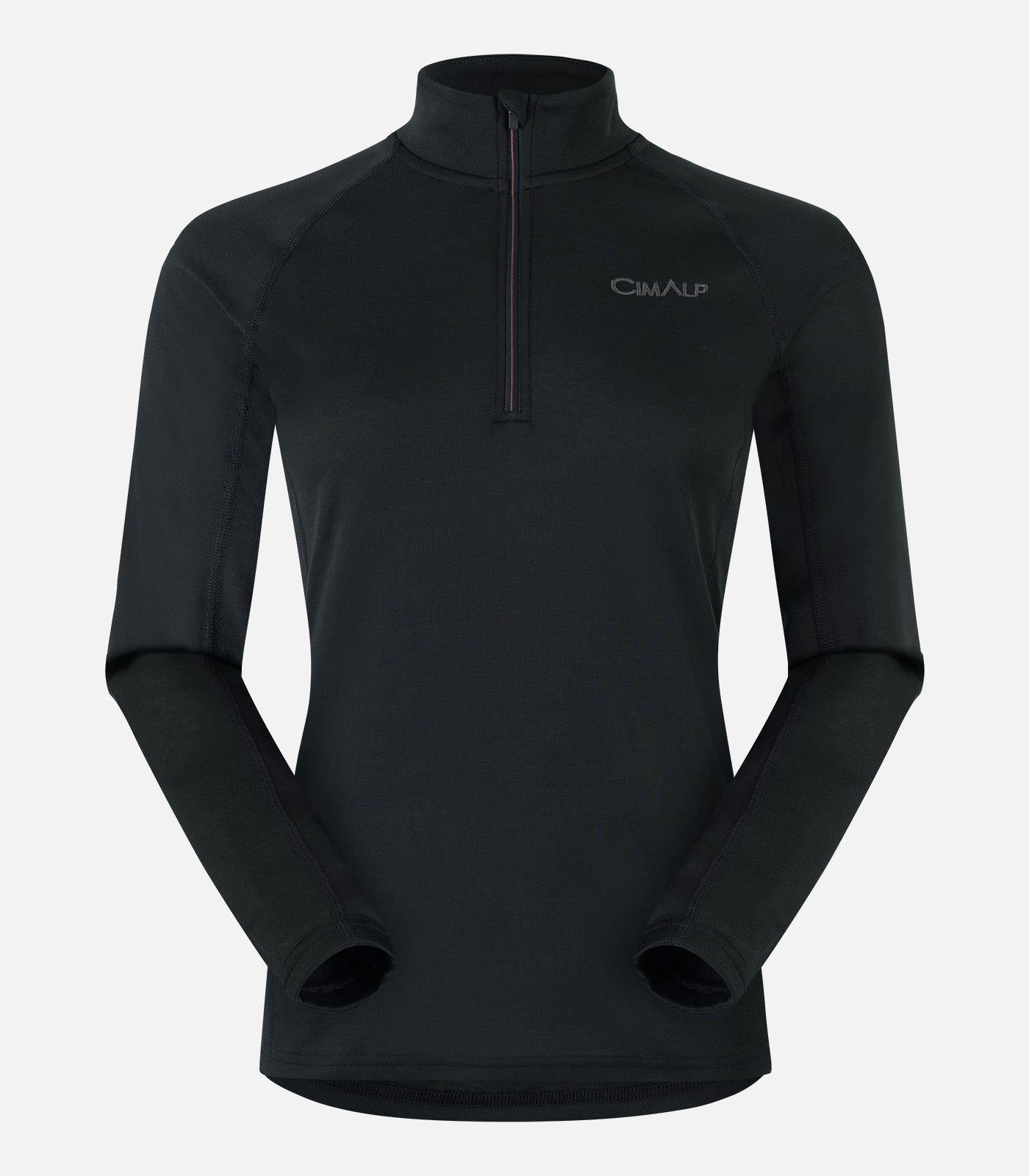 cimalp-warm-zip-5-f-haut-thermique-noir-demi-zip image 8