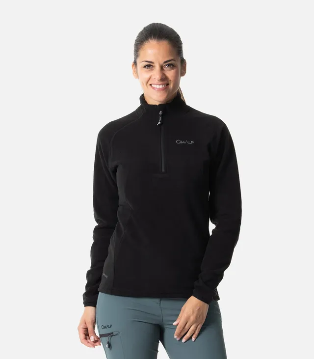 cimalp-alaska-5-f-veste-polaire-femme-vert-canard-recycl-e image 1