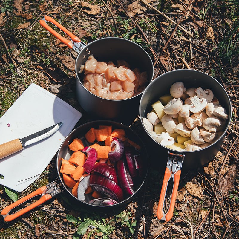 firemaple-feast-4-popote-camping-alu-orange-3-4-pers image 2