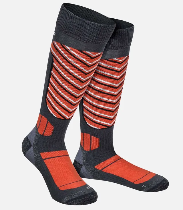 cimalp-x-tech-ski-chaussettes-ski-orange-laine-m-rinos image 1