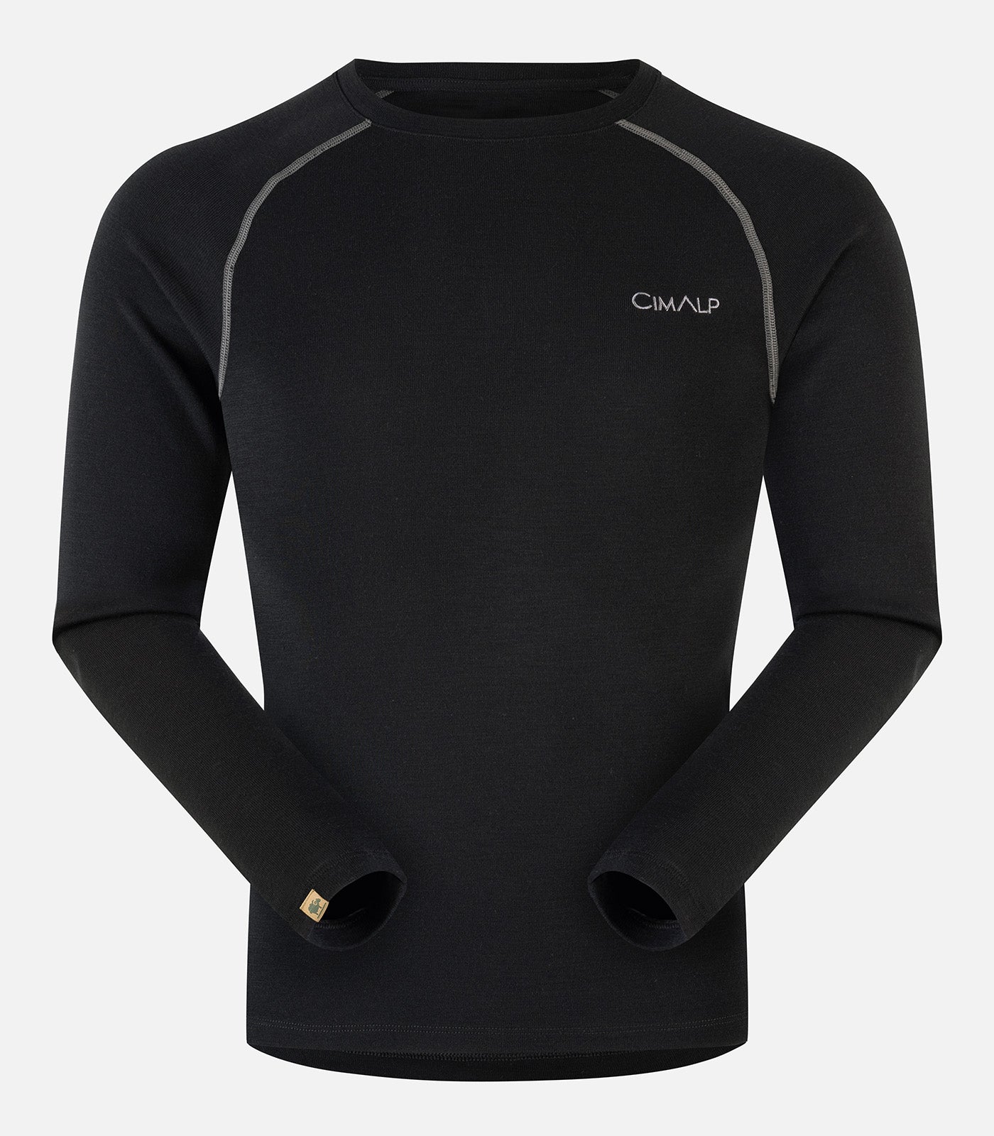 cimalp-wool-top-200-h-haut-thermique-m-rinos-homme-noir image 7