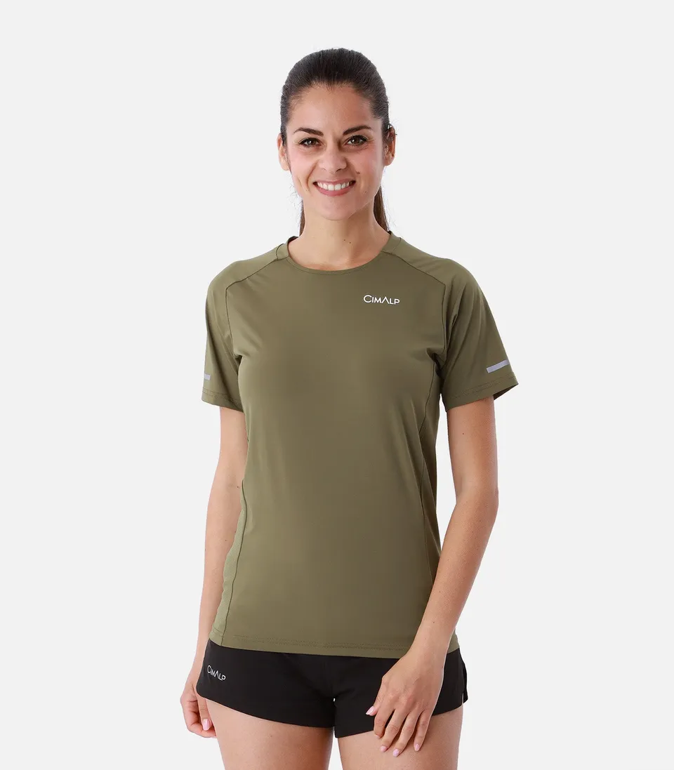 cimalp-denali-t-shirt-randonn-e-femme-noir-respirant image 1