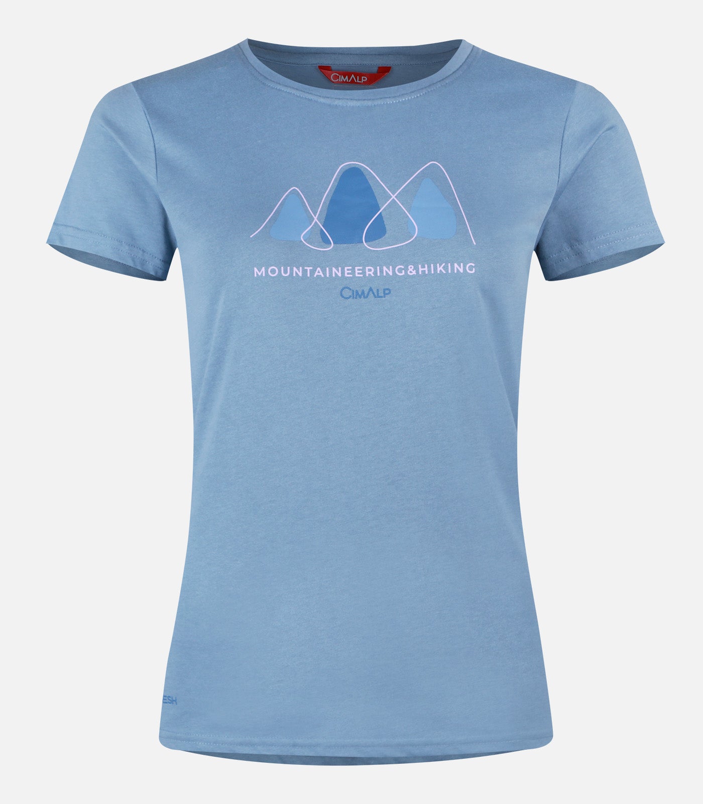 cimalp-cairn-f-t-shirt-randonn-e-femme-bleu-respirant-upf30 image 2