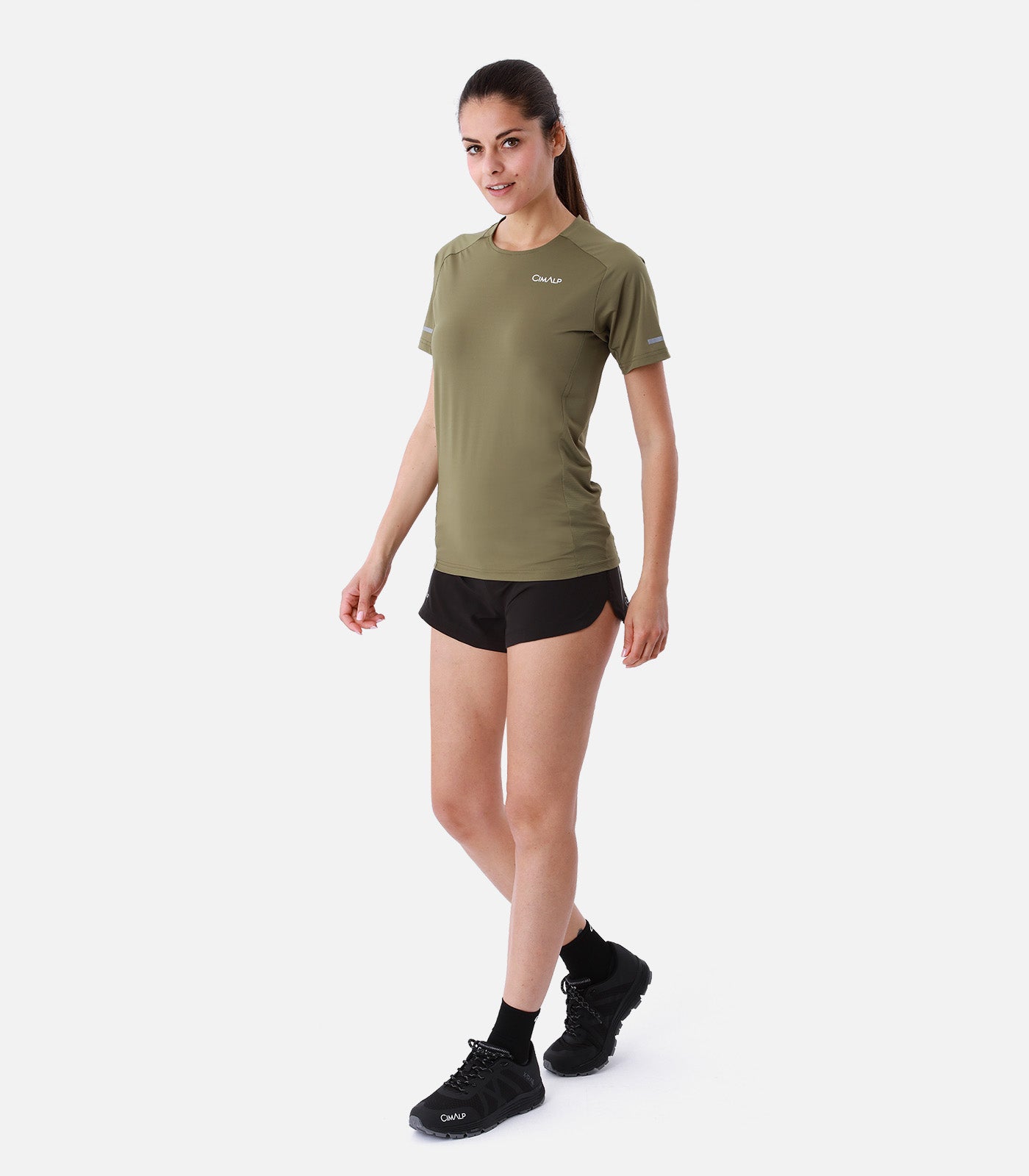 cimalp-denali-t-shirt-randonn-e-femme-noir-respirant image 3