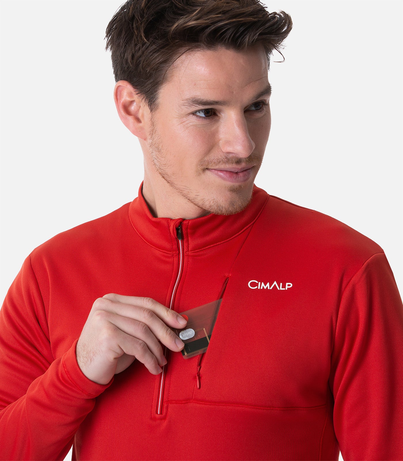 cimalp-verdon-h-veste-polaire-rouge-stretch-l-g-re image 5