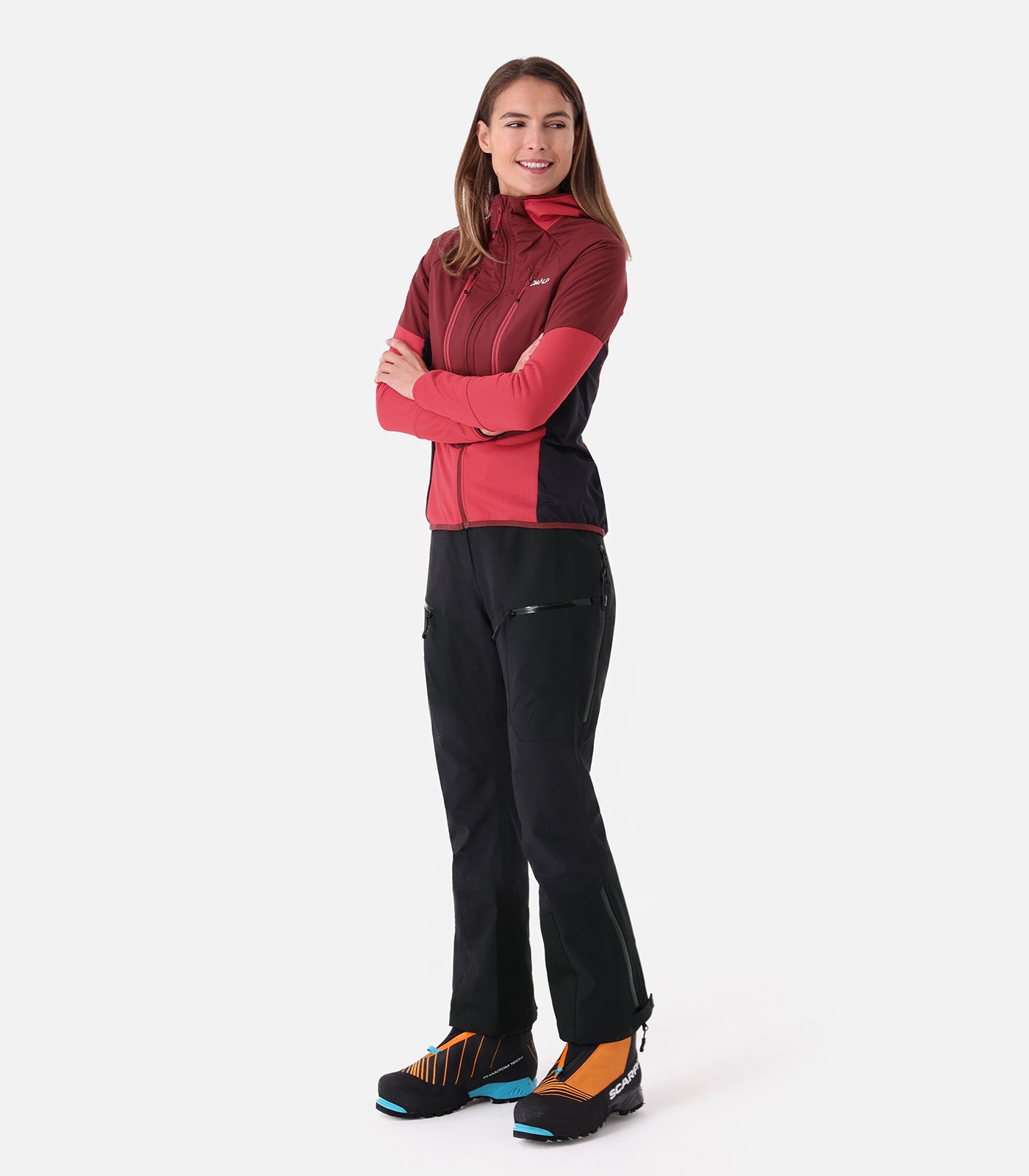 cimalp-bernina-2-f-polaire-primaloft-rouge-femme image 7