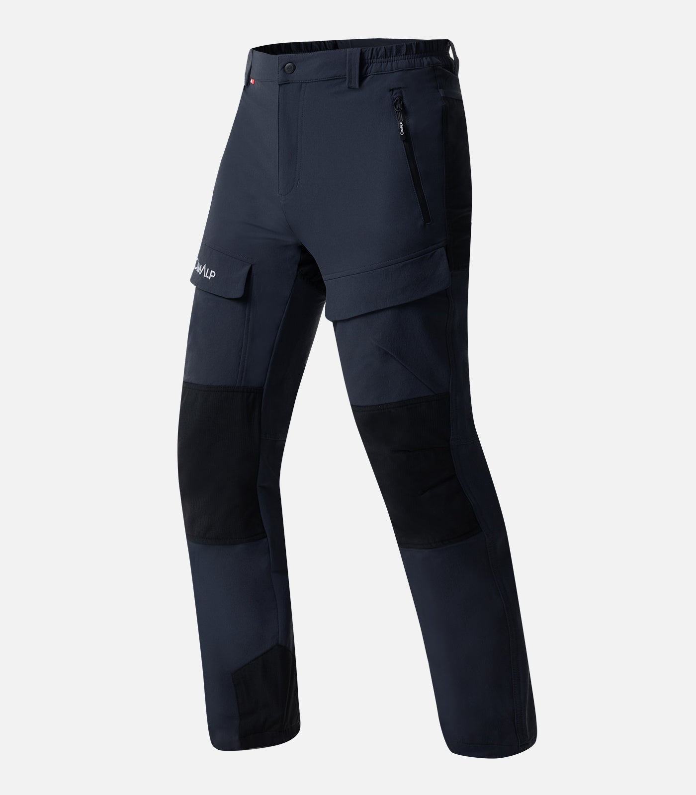 cimalp-laos-court-6-h-pantalon-randonn-e-homme-stretch-anthracite image 2