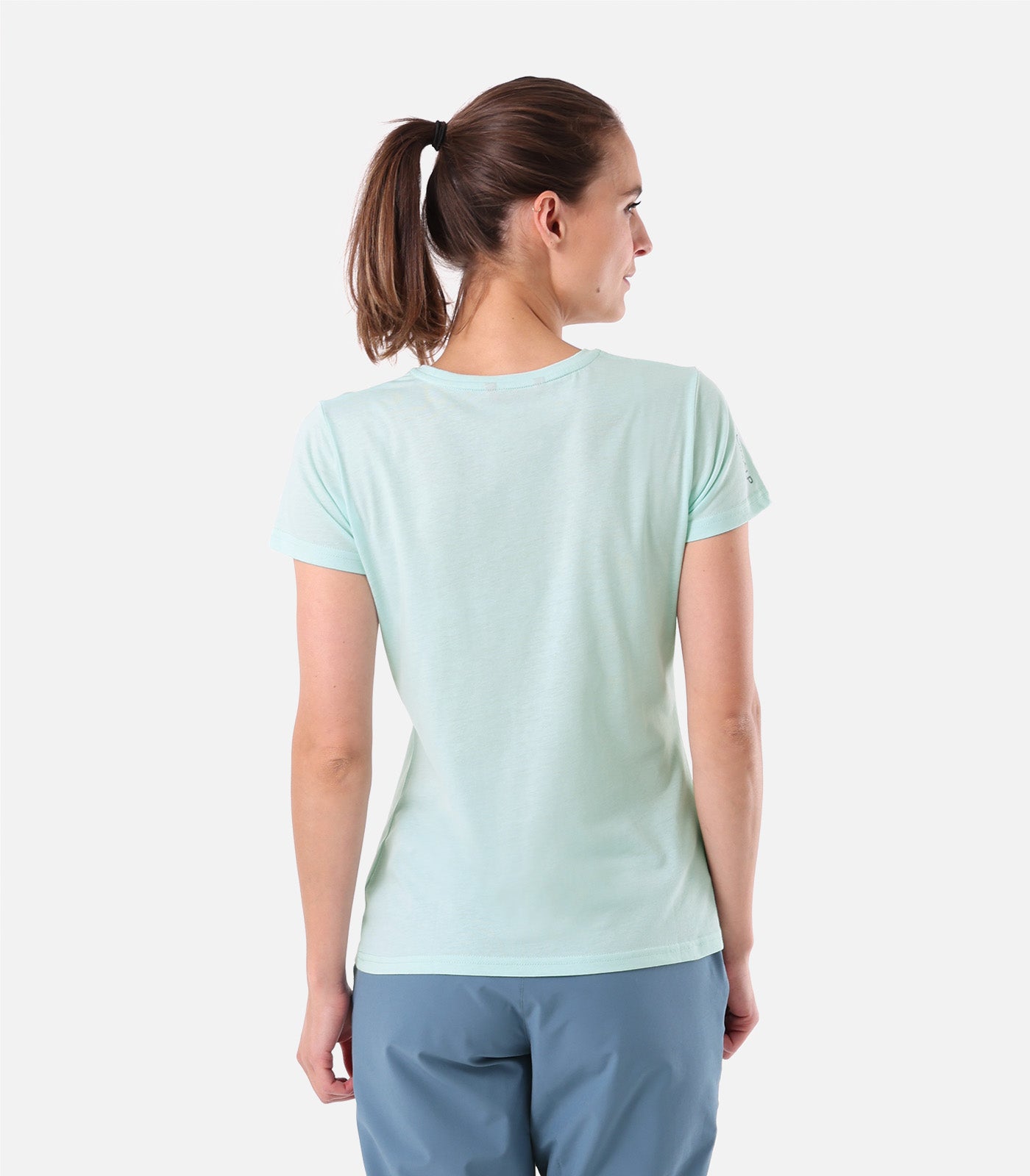 cimalp-shelter-t-shirt-randonn-e-femme-vert-anti-odeurs image 3