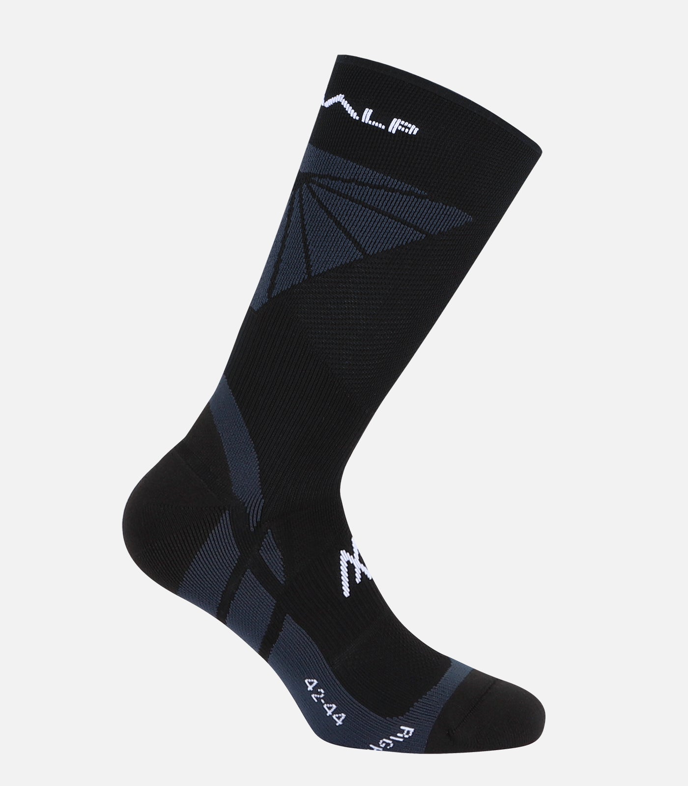 cimalp-trail-high-chaussettes-trail-marine-66g-maintien image 2