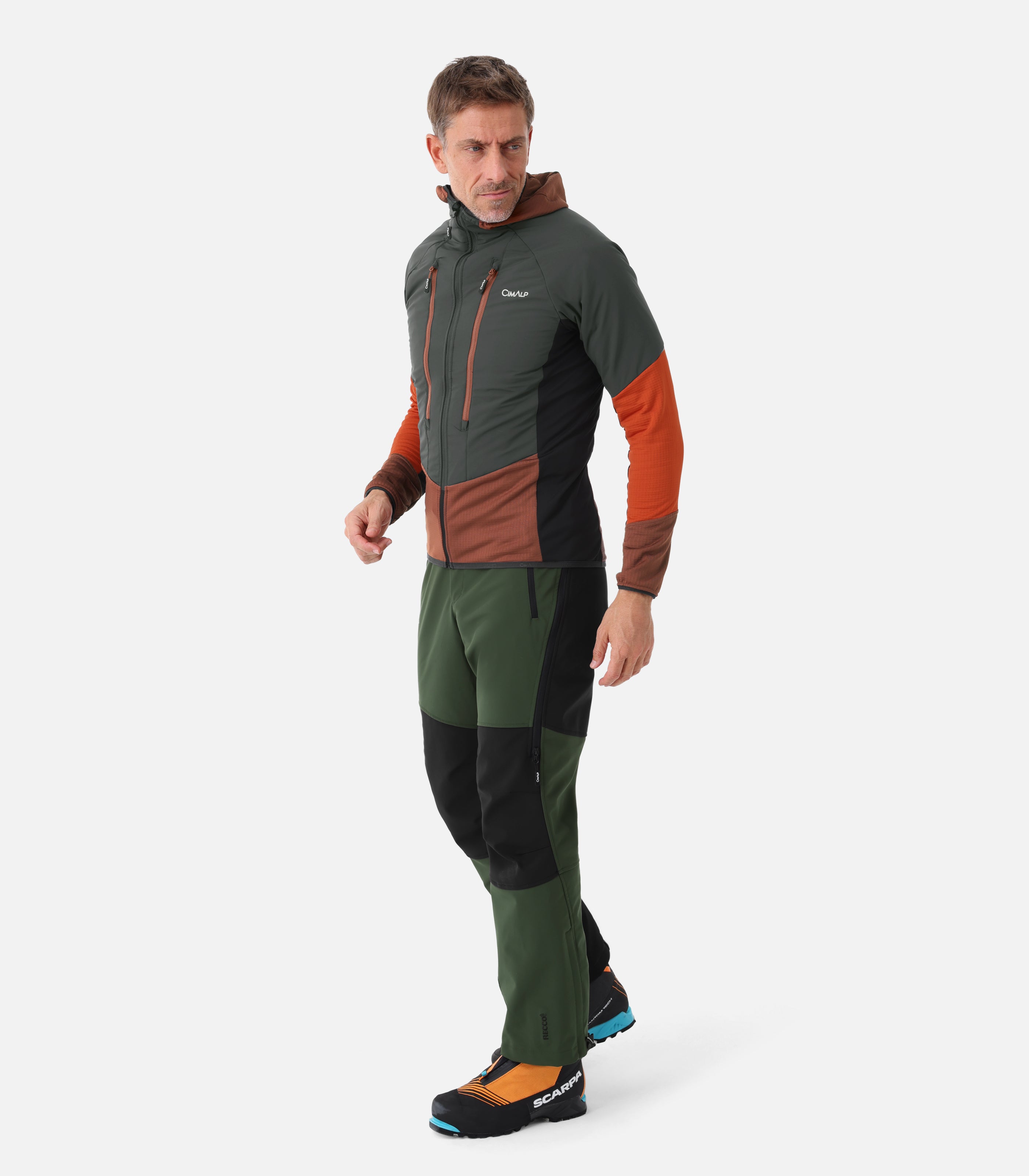 cimalp-baretti-2-h-polaire-homme-primaloft-olive image 3