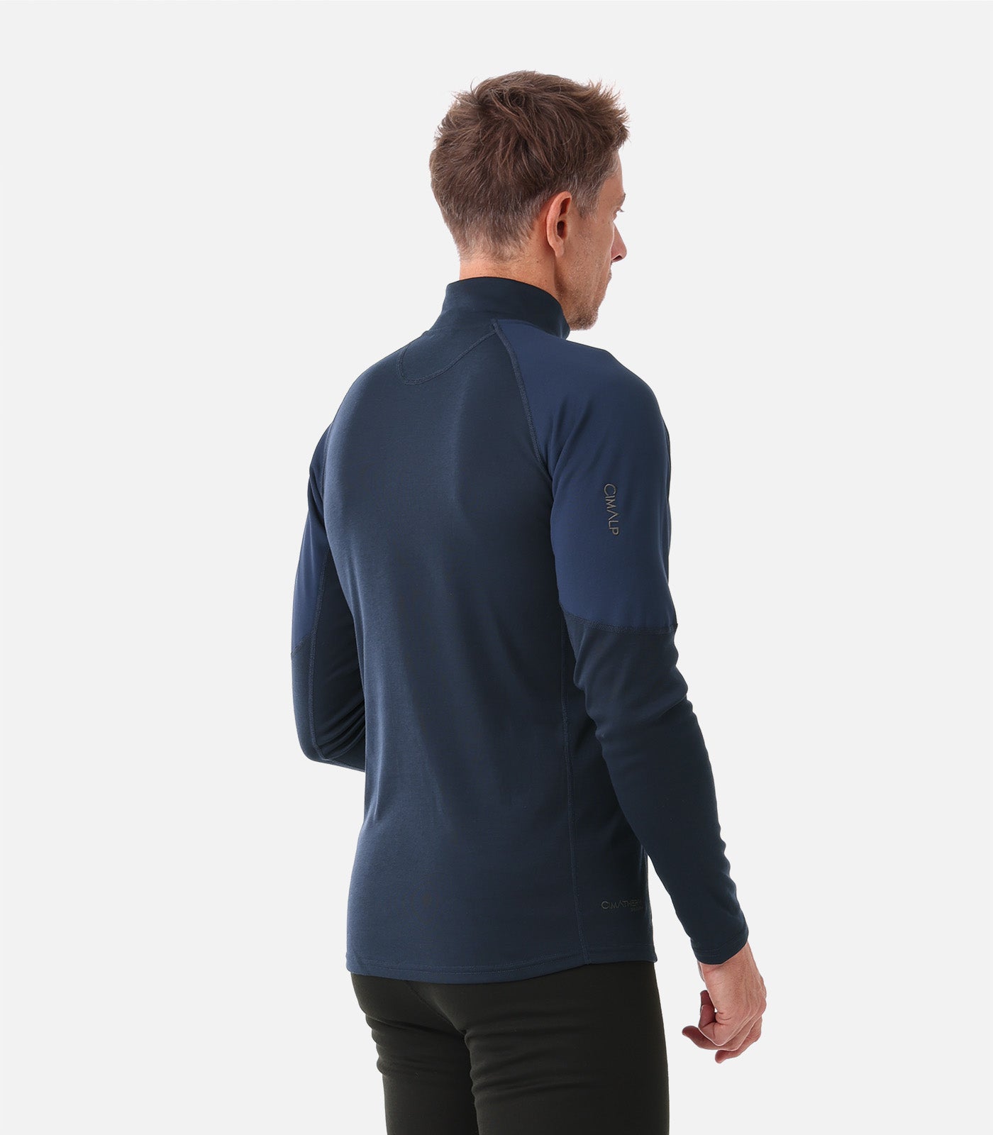 cimalp-x-warm-zip-5-h-sous-v-tement-thermique-homme-noir-chaud image 3