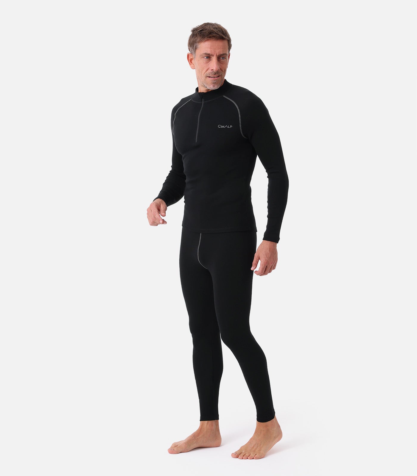 cimalp-wool-zip-240-h-haut-thermique-merinos-noir image 8